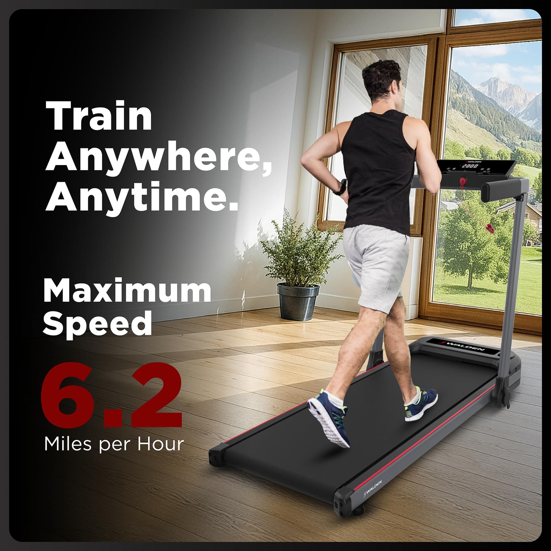 Walden Sports Walden Laufband Elektrisch Klappbar F2800 – Bild 2