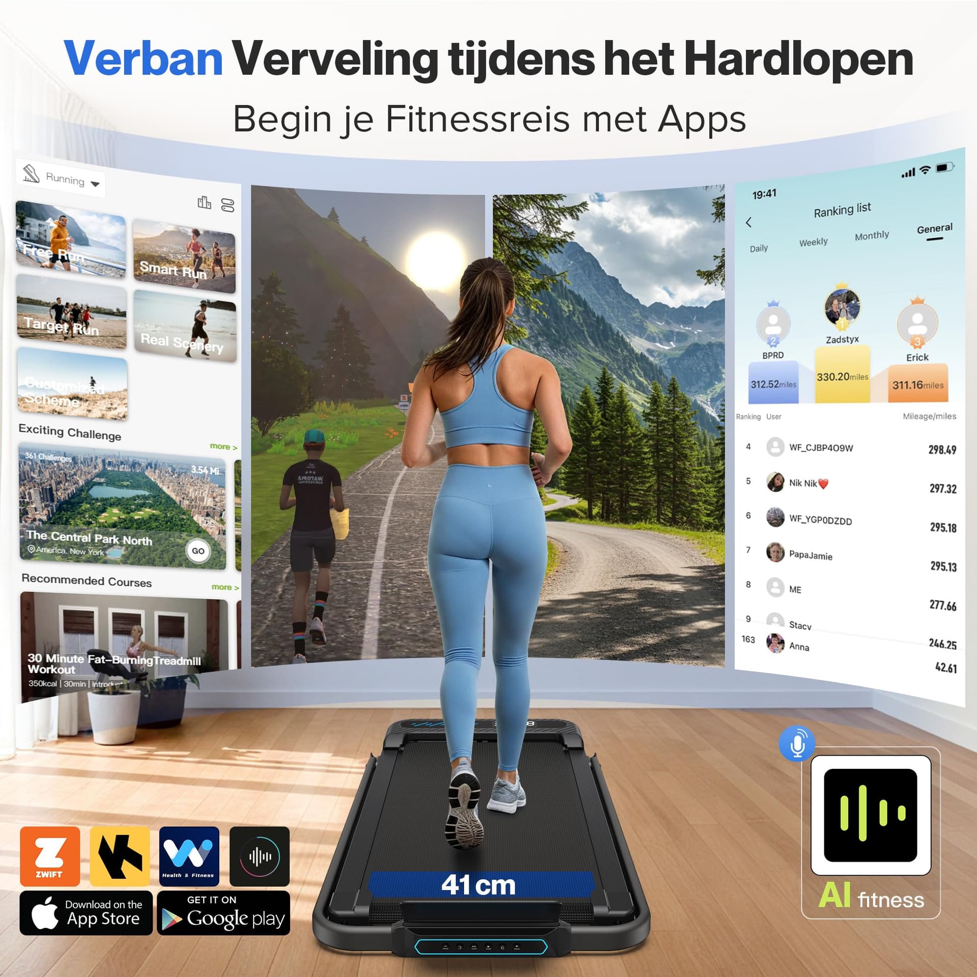 Cardirun Walking Pad with Incline – Bild 5