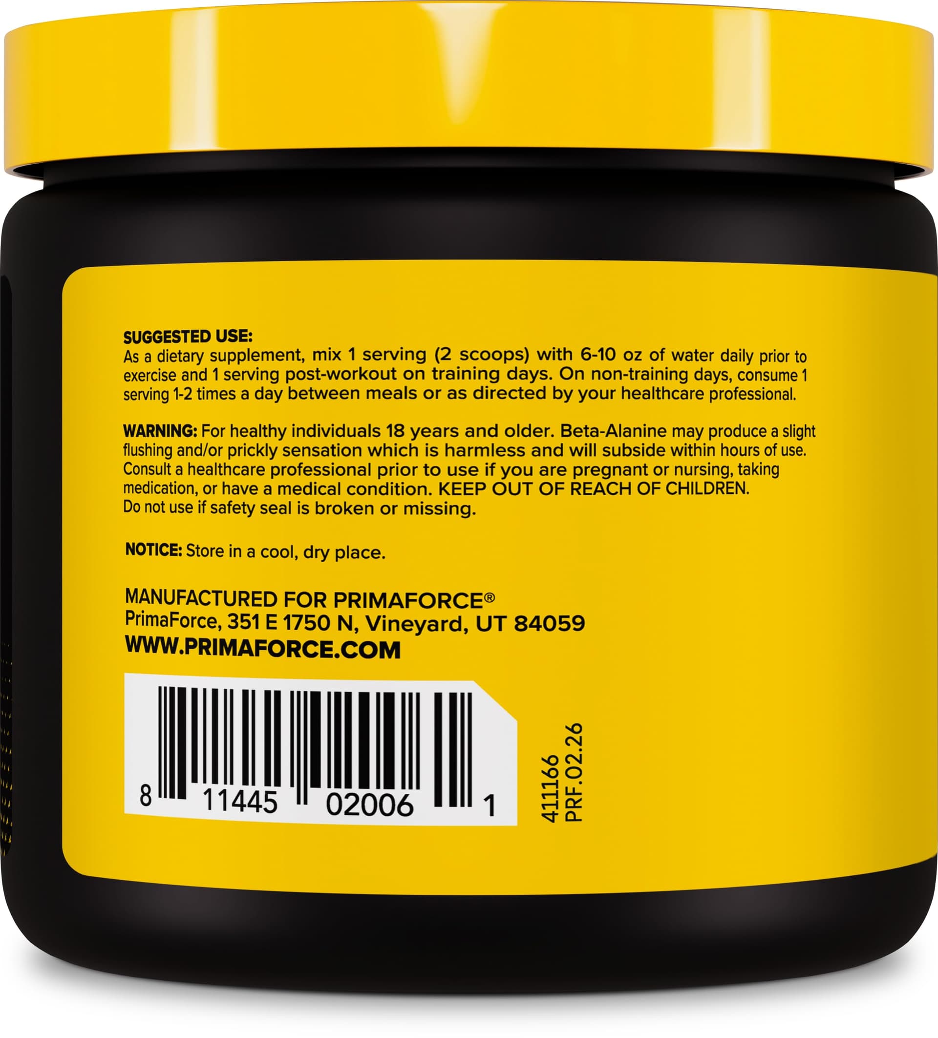 Primaforce Beta Alanine Powder – Bild 3
