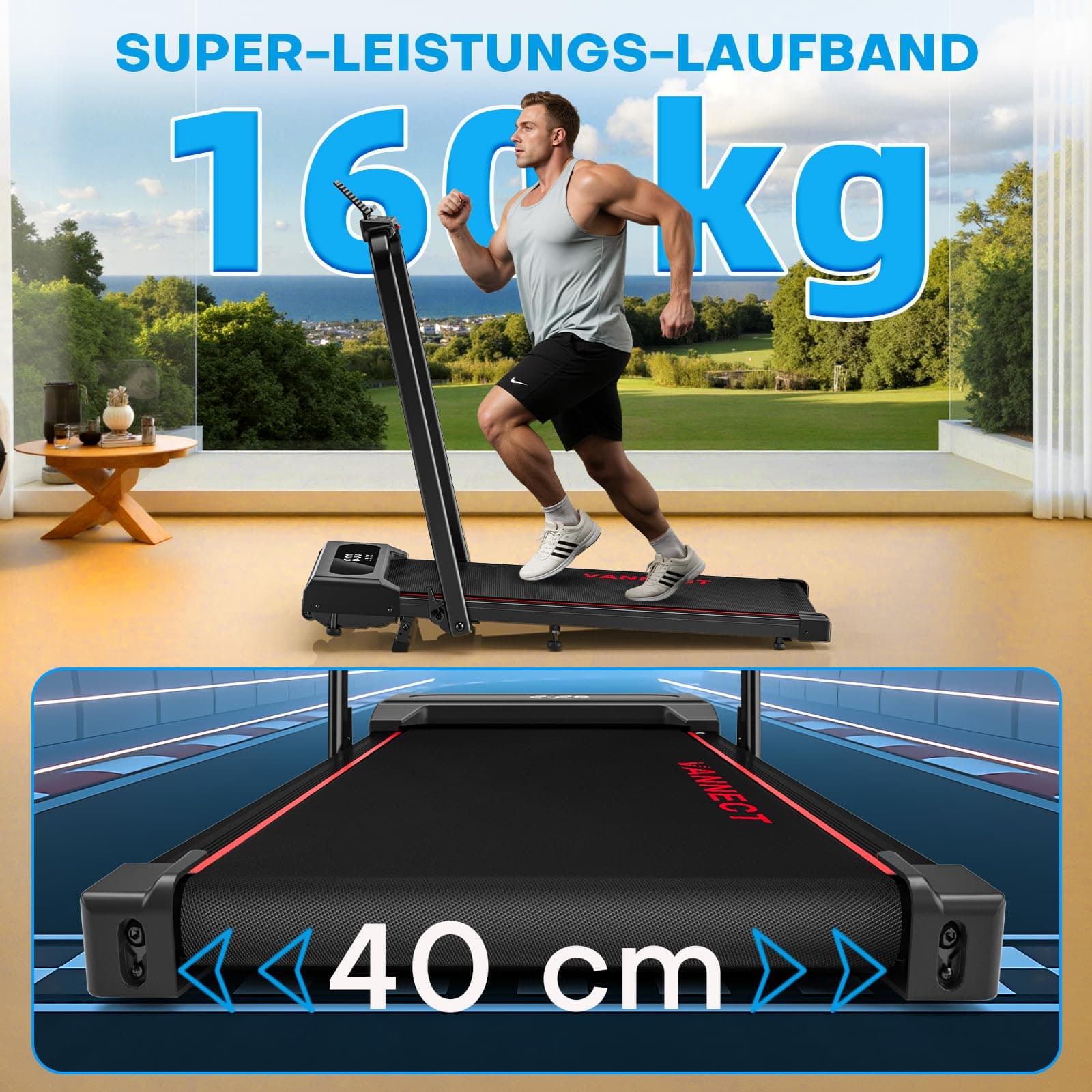 vannect Laufband für Zuhause – Bild 7