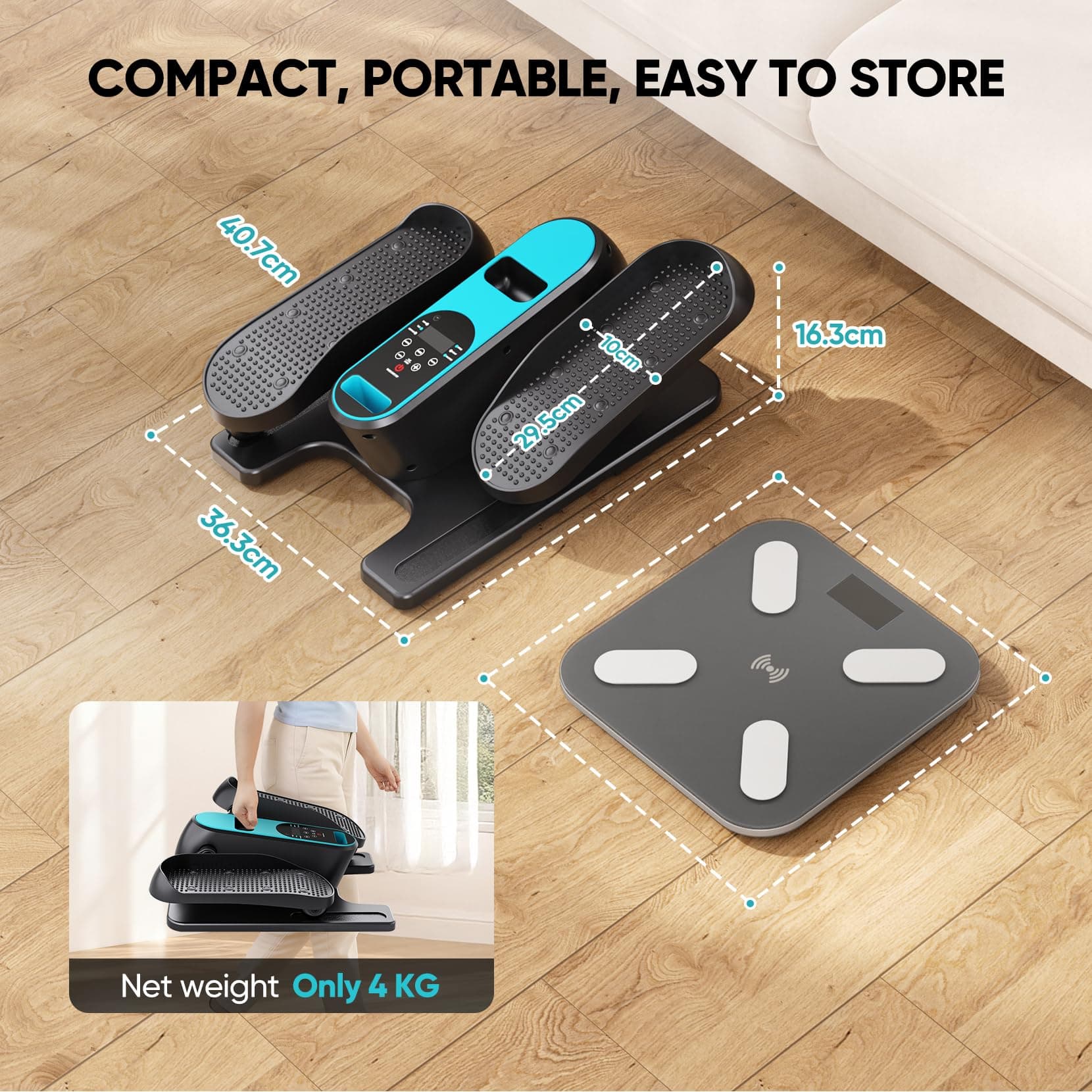 Dripex Mini Elektrischer Crosstrainer – Bild 8
