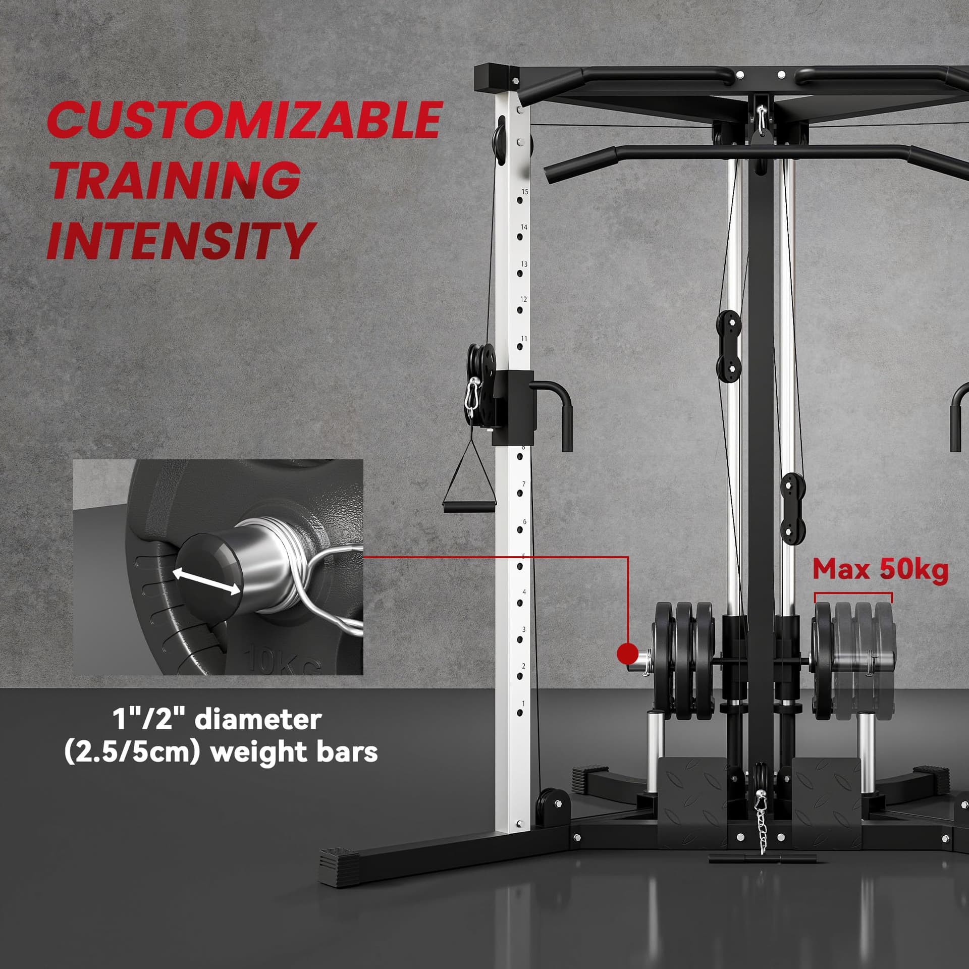 SPORTNOW Home Gym Machine – Bild 5