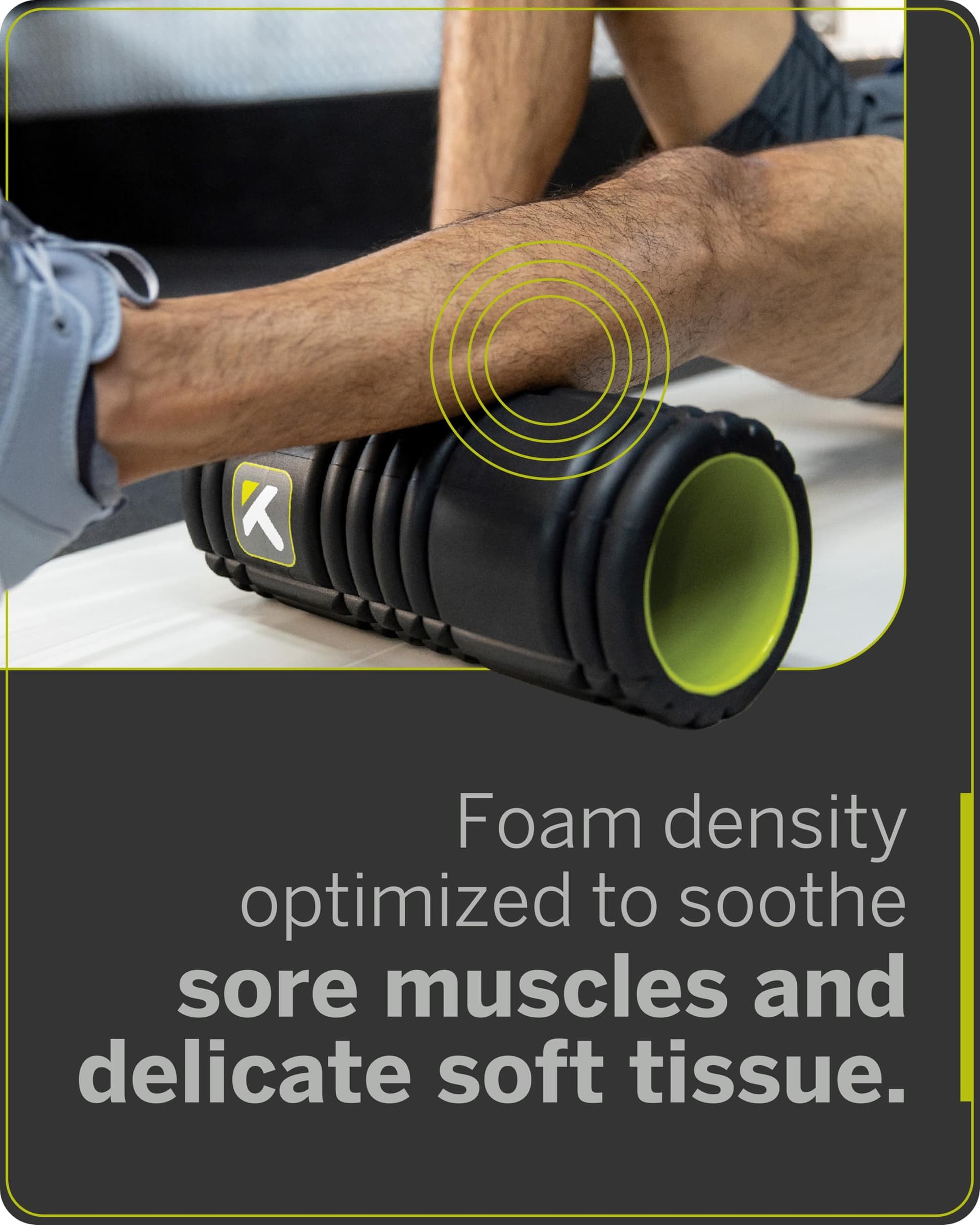 TRIGGERPOINT Grid 1.0 Hollow Core Foam Roller – Bild 4