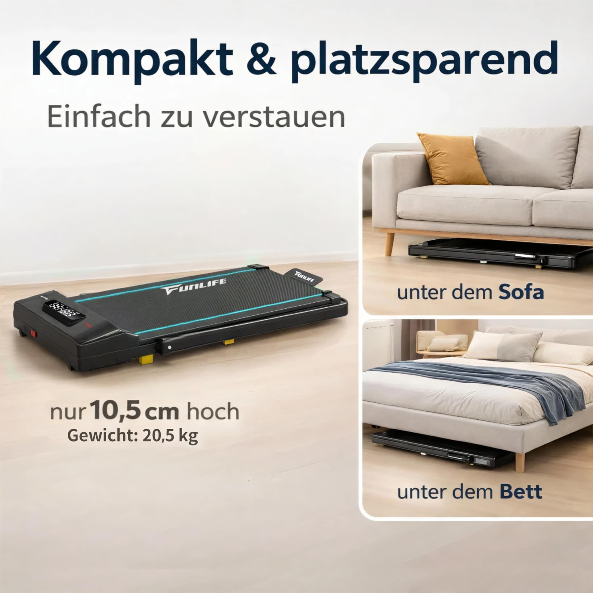 FunLife F1 Laufband für Zuhause klappbar – Bild 6