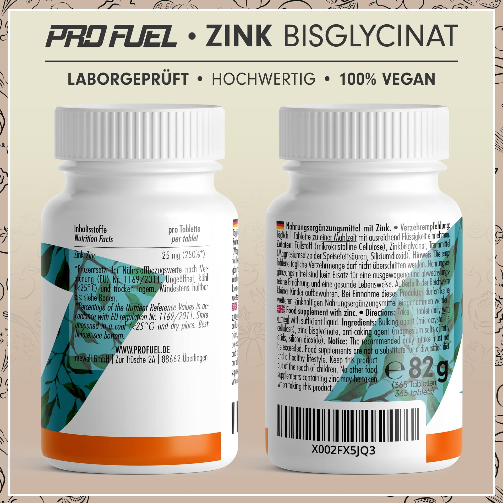 ProFuel Zink 25mg – Bild 6