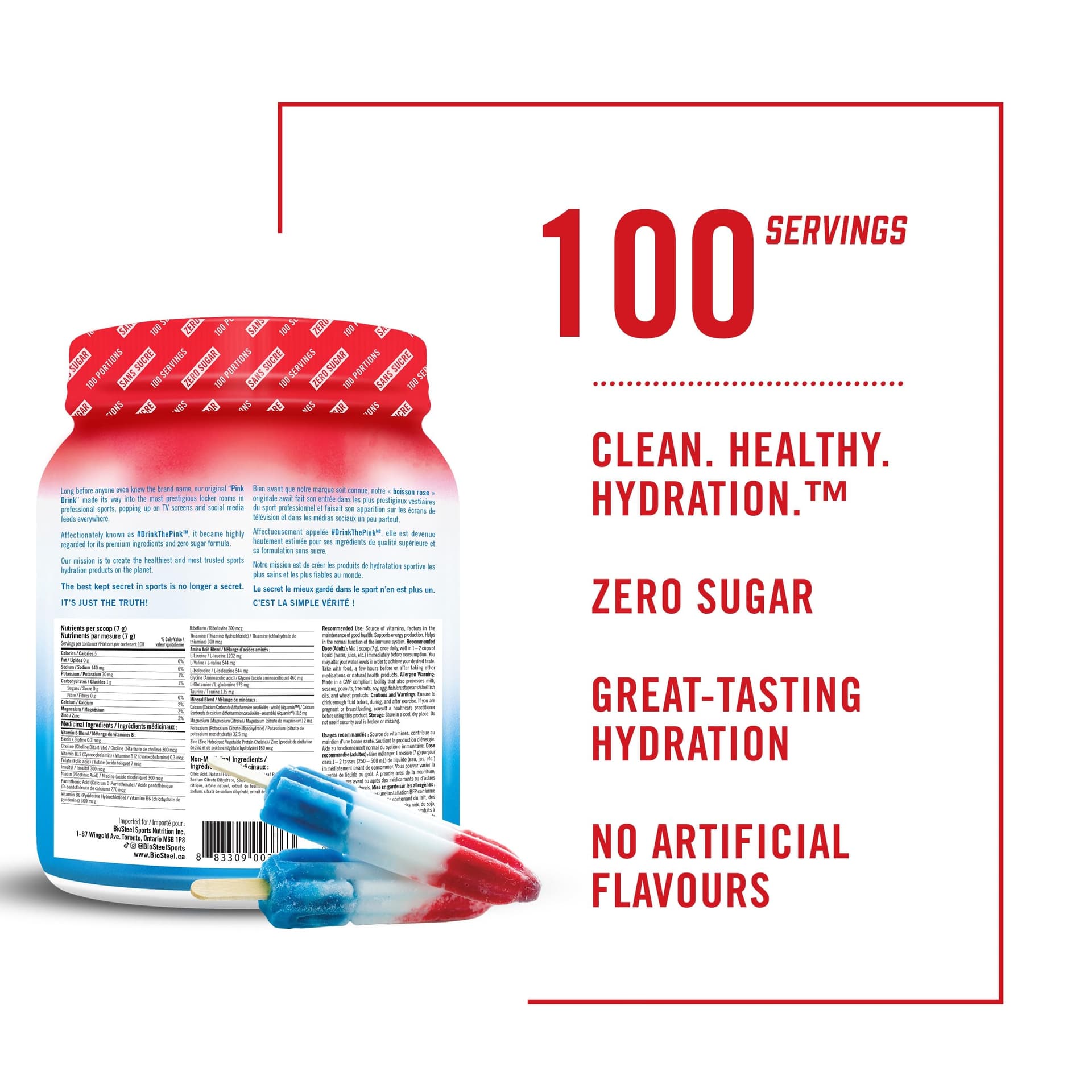 BioSteel Sports BioSteel Hydration Mix – Bild 2
