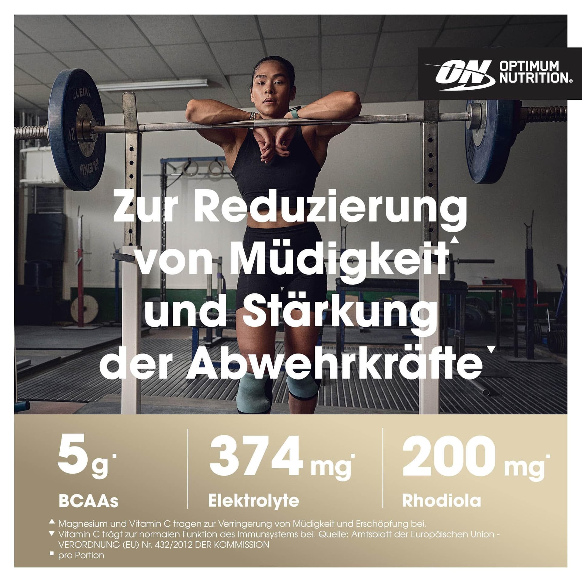 Optimum Nutrition Gold Standard BCAA Pulver, Geschmack Raspberry and Pomegranate, 266g – Bild 3