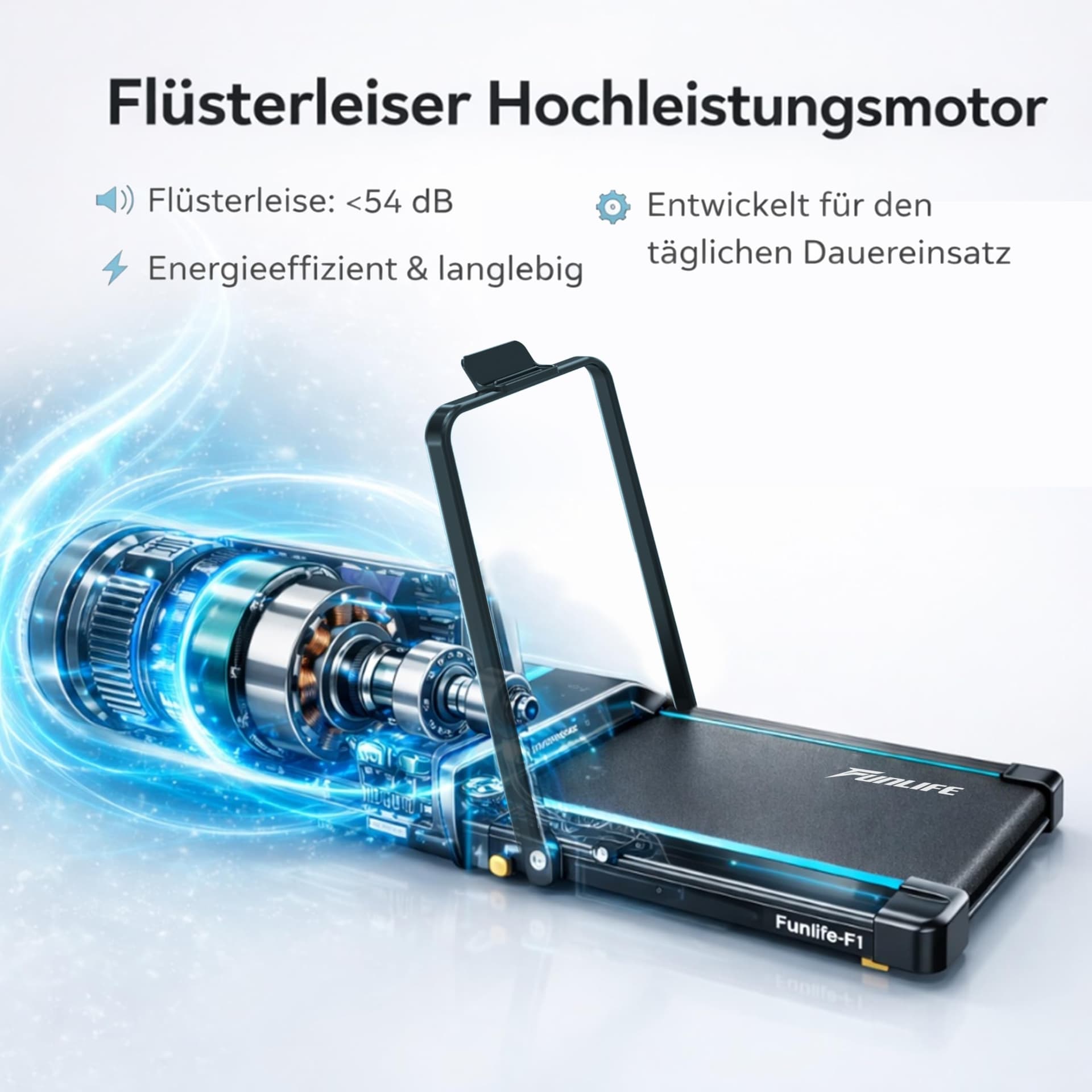 FunLife F1 Laufband für Zuhause klappbar – Bild 2
