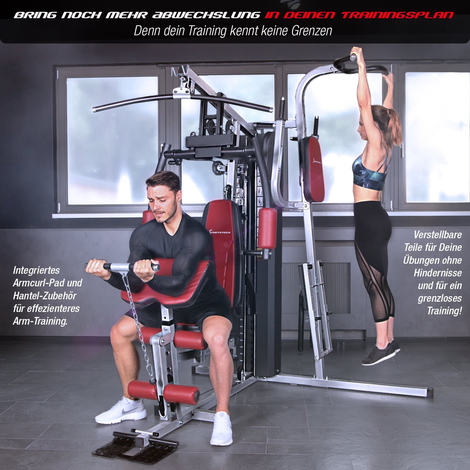 Sportstech Kraftstation HGX150/HGX200, bis zu 80kg – Bild 5