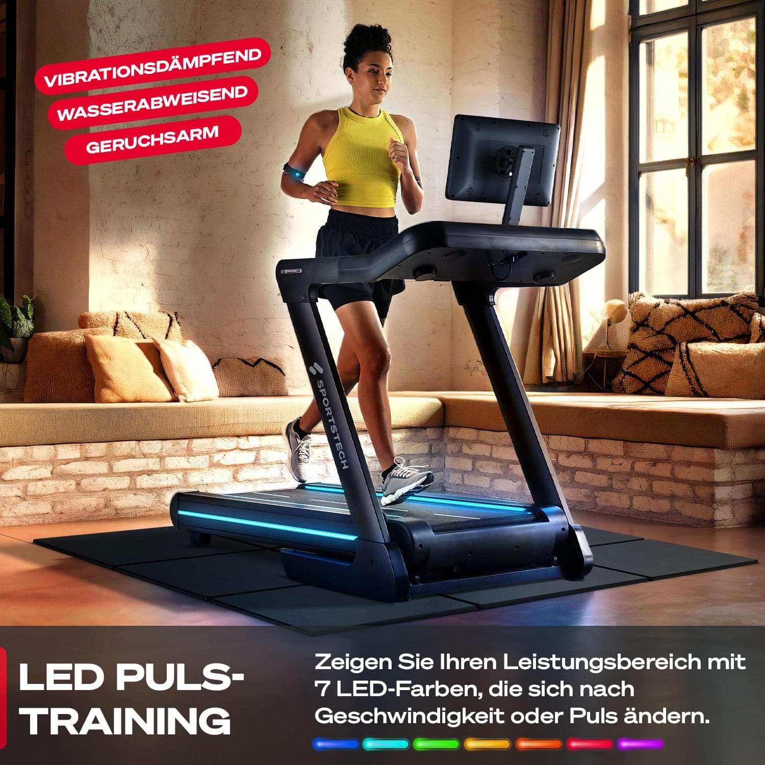 Sportstech sTread Pro/Lite Laufband für Zuhause klappbar – Bild 4