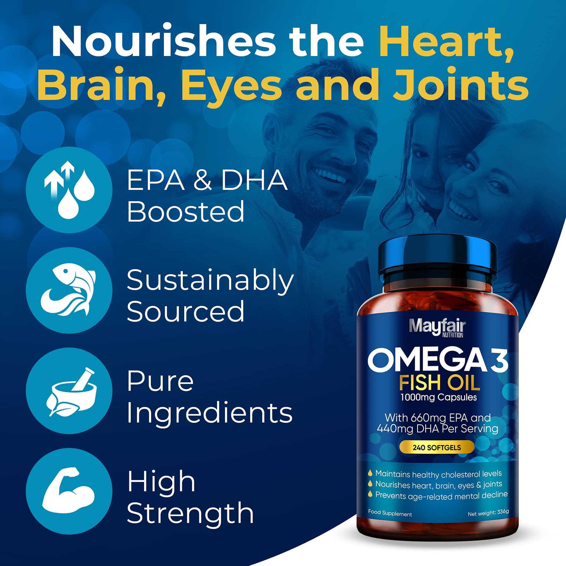 Mayfair Nutrition Omega 3 1000mg – Bild 5