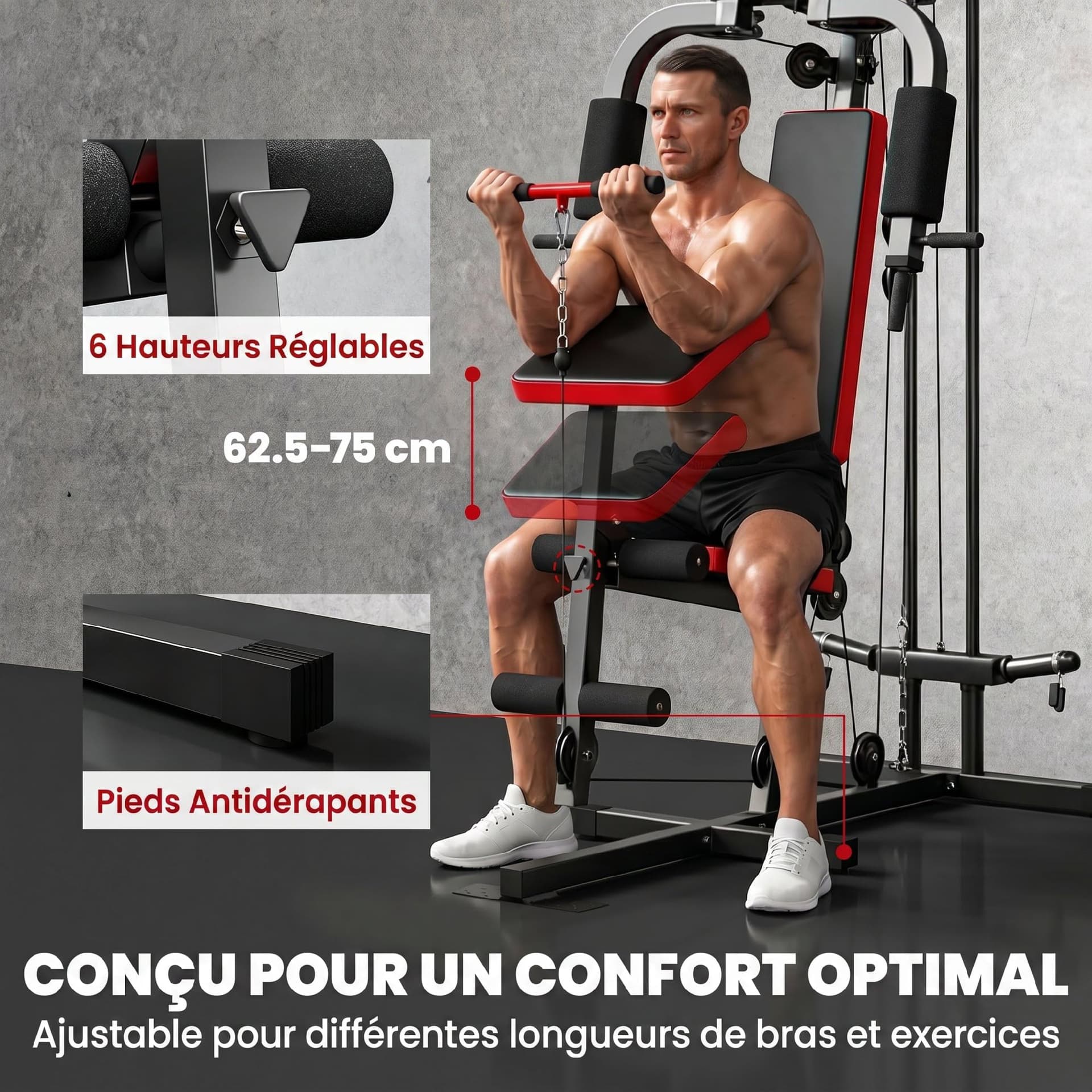SPORTNOW Station de Musculation – Bild 5