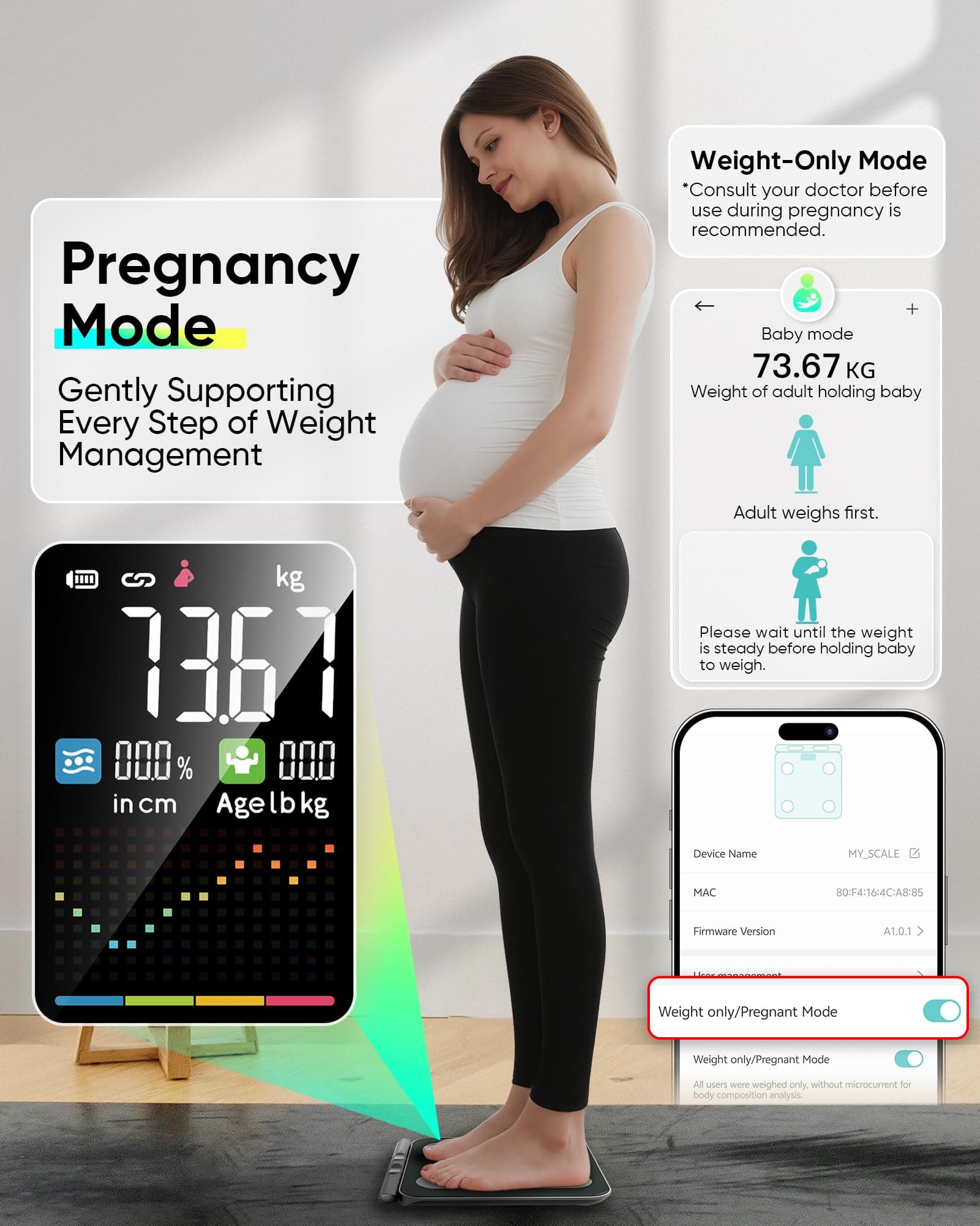 Letron Scales for Body Weight – Bild 6