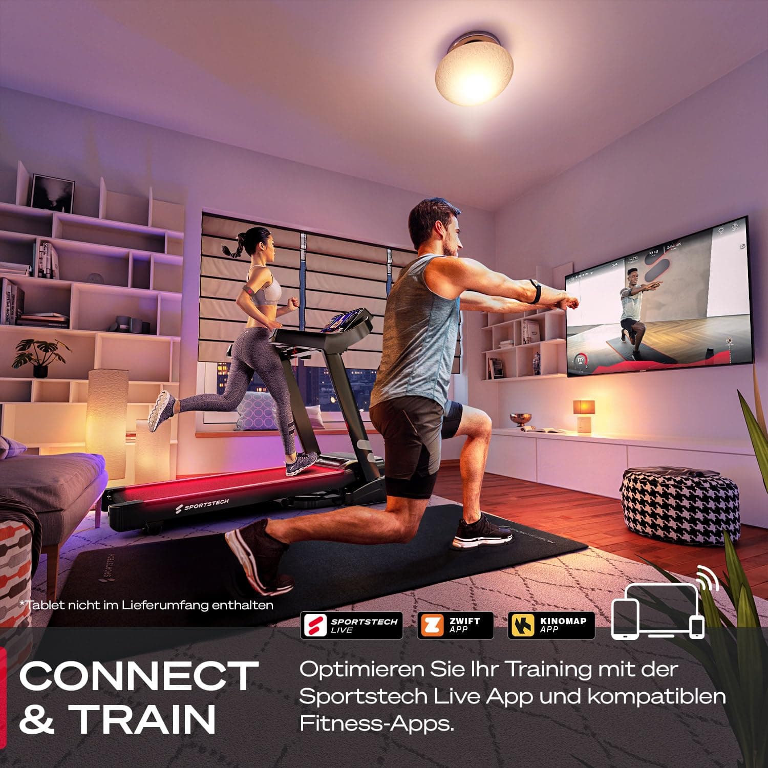 Sportstech F37s Laufband für Zuhause inklusive – Bild 8