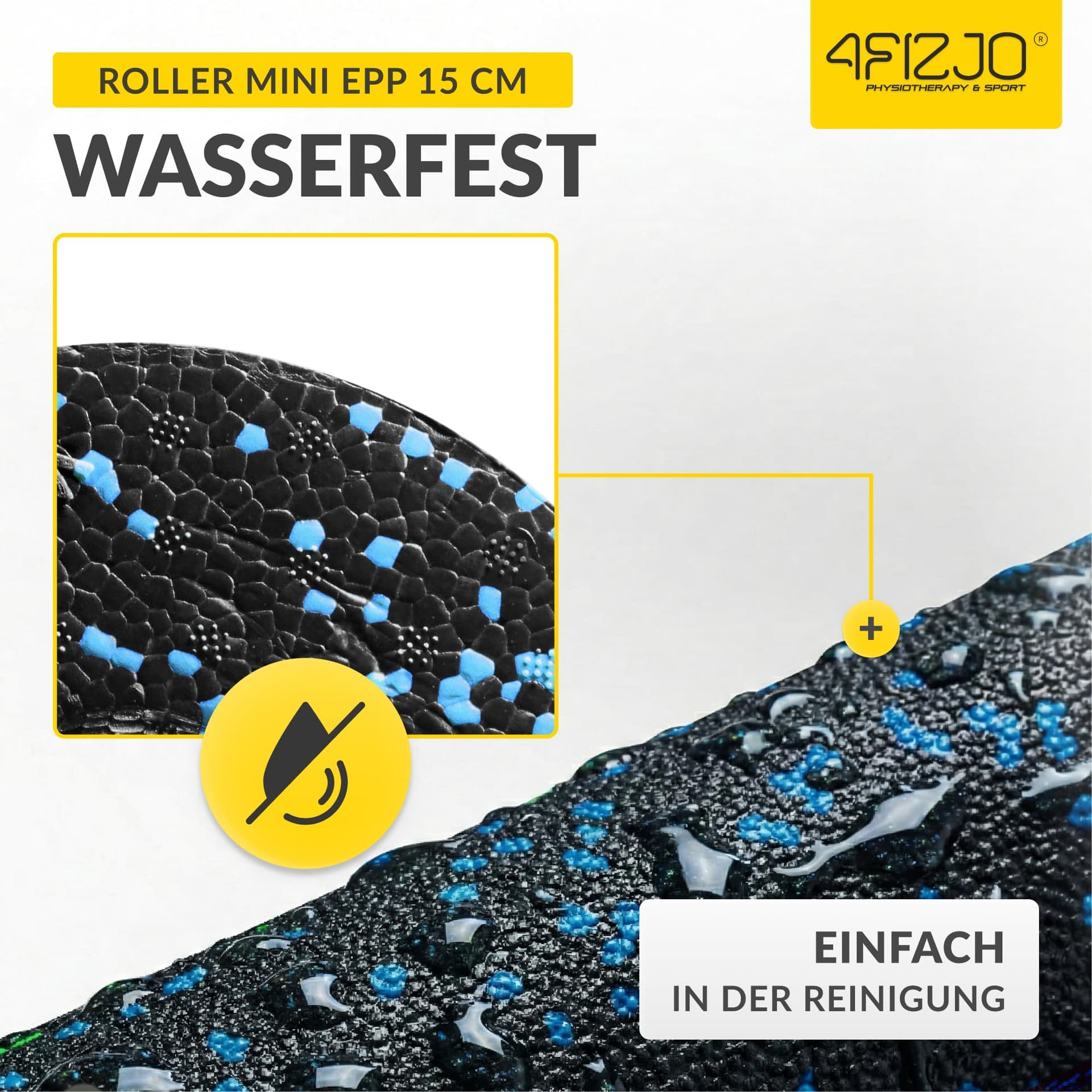 4FIZJO Faszienrolle Schaumstoff – Bild 4