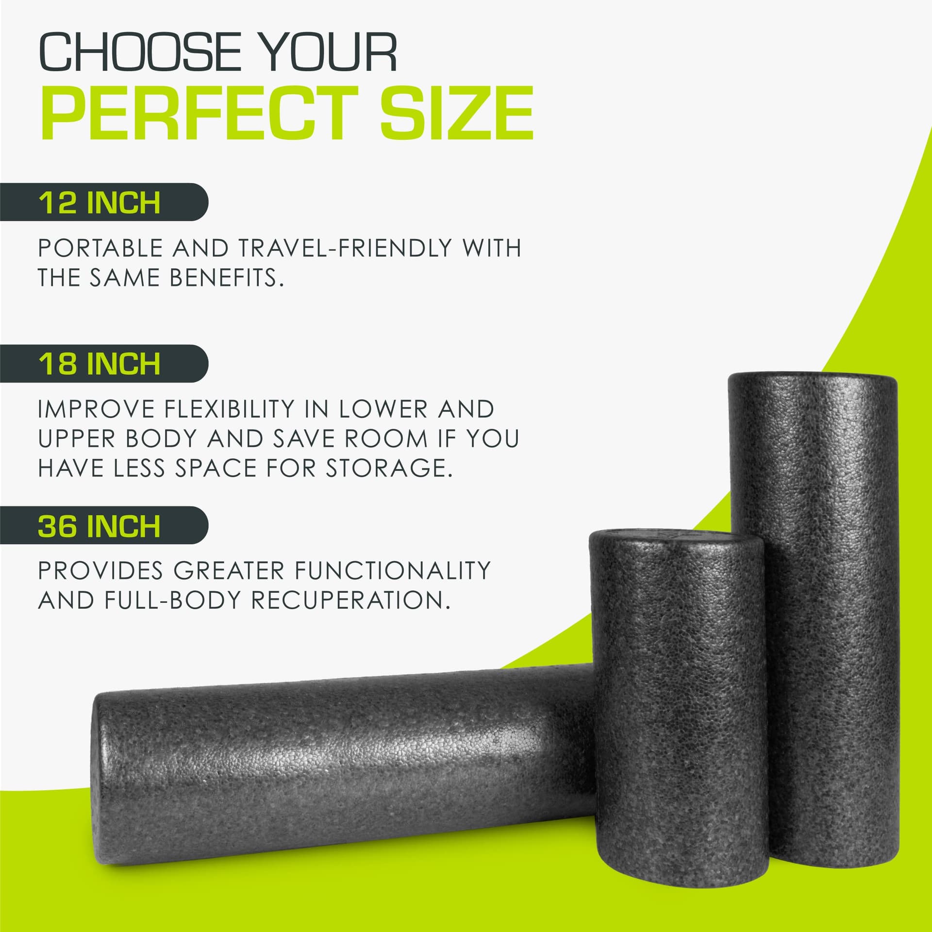ProsourceFit High Density Foam Rollers 36 – Bild 4