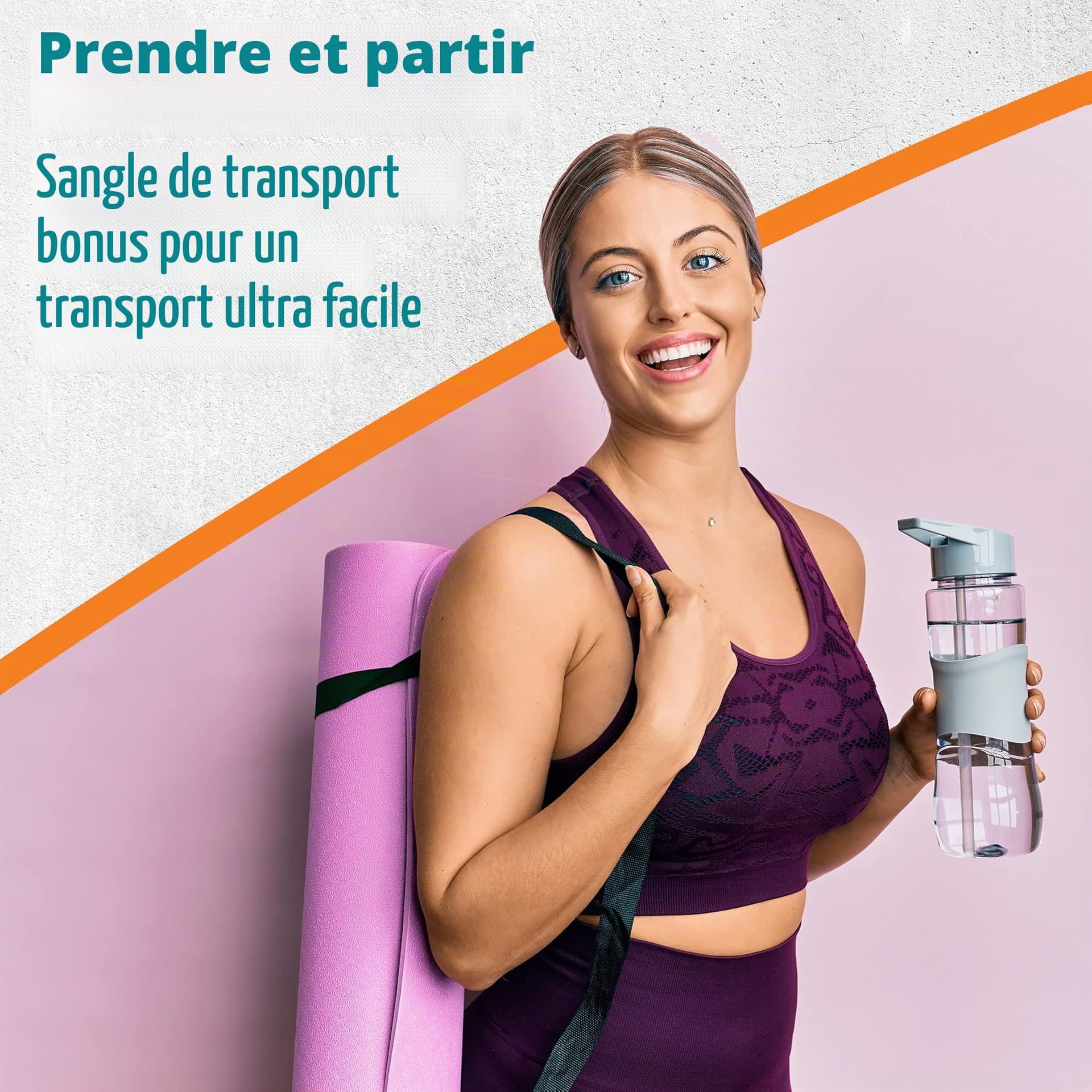 Maximo Fitness Tapis d'exercice physique NBR de haute – Bild 8