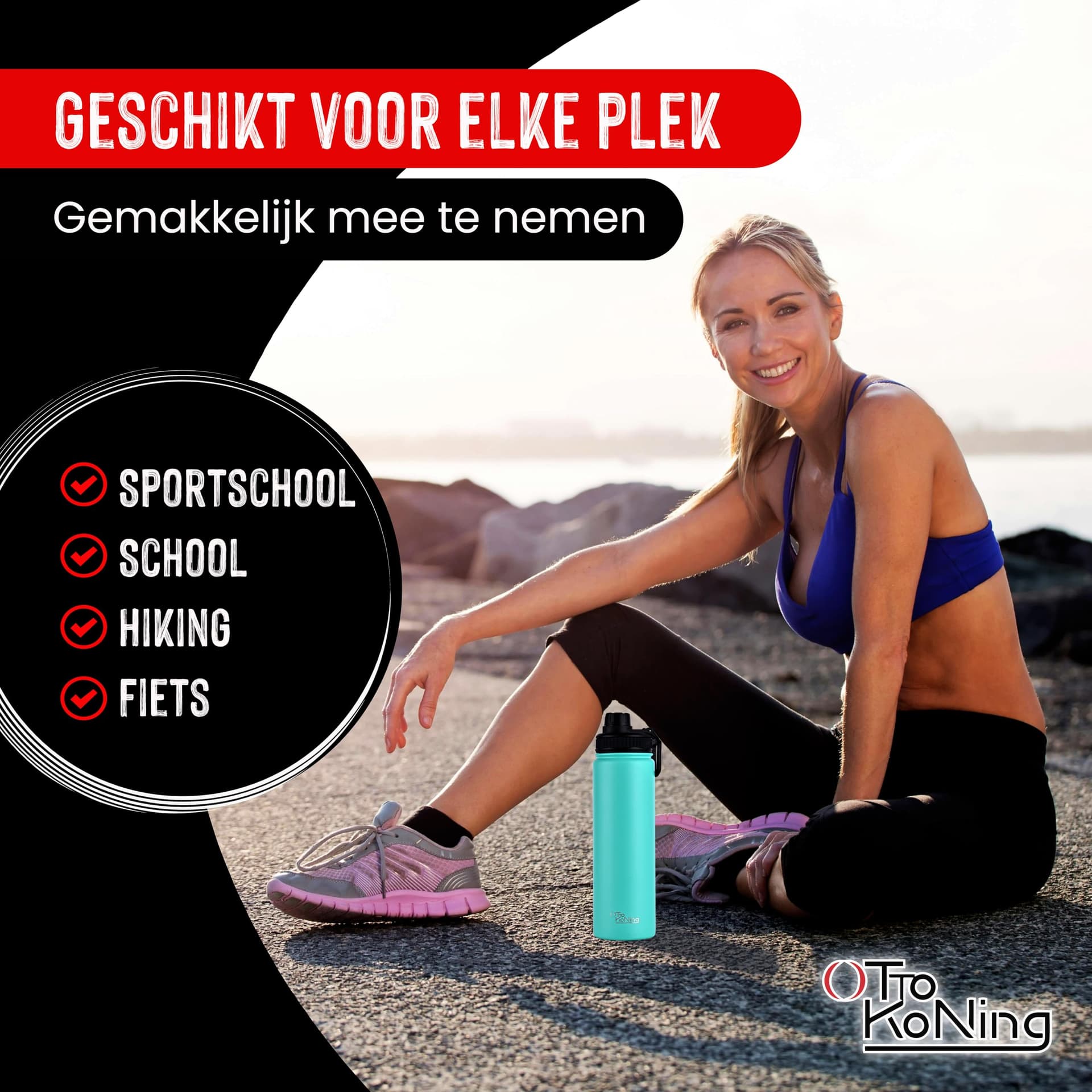 Otto Koning Thermosfles RVS 750ml – Bild 5