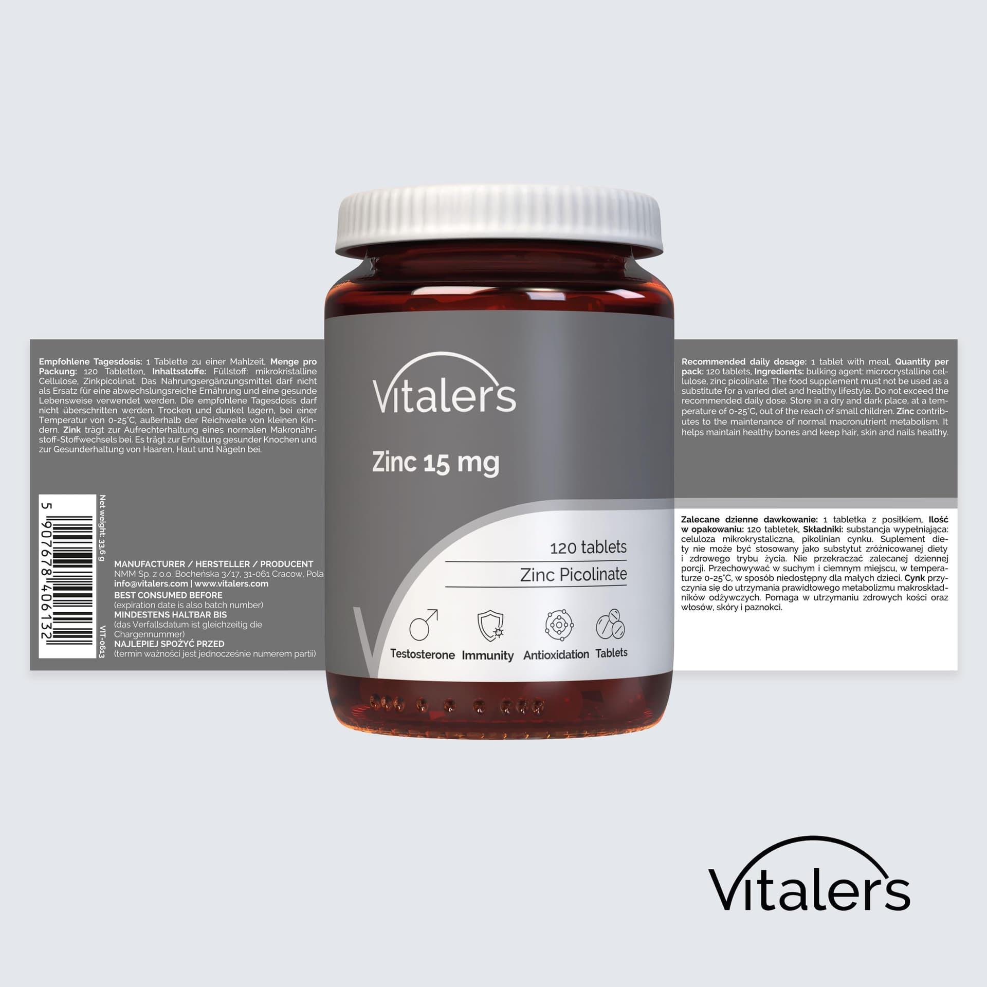 Vitaler's Zink 15 mg – Bild 8