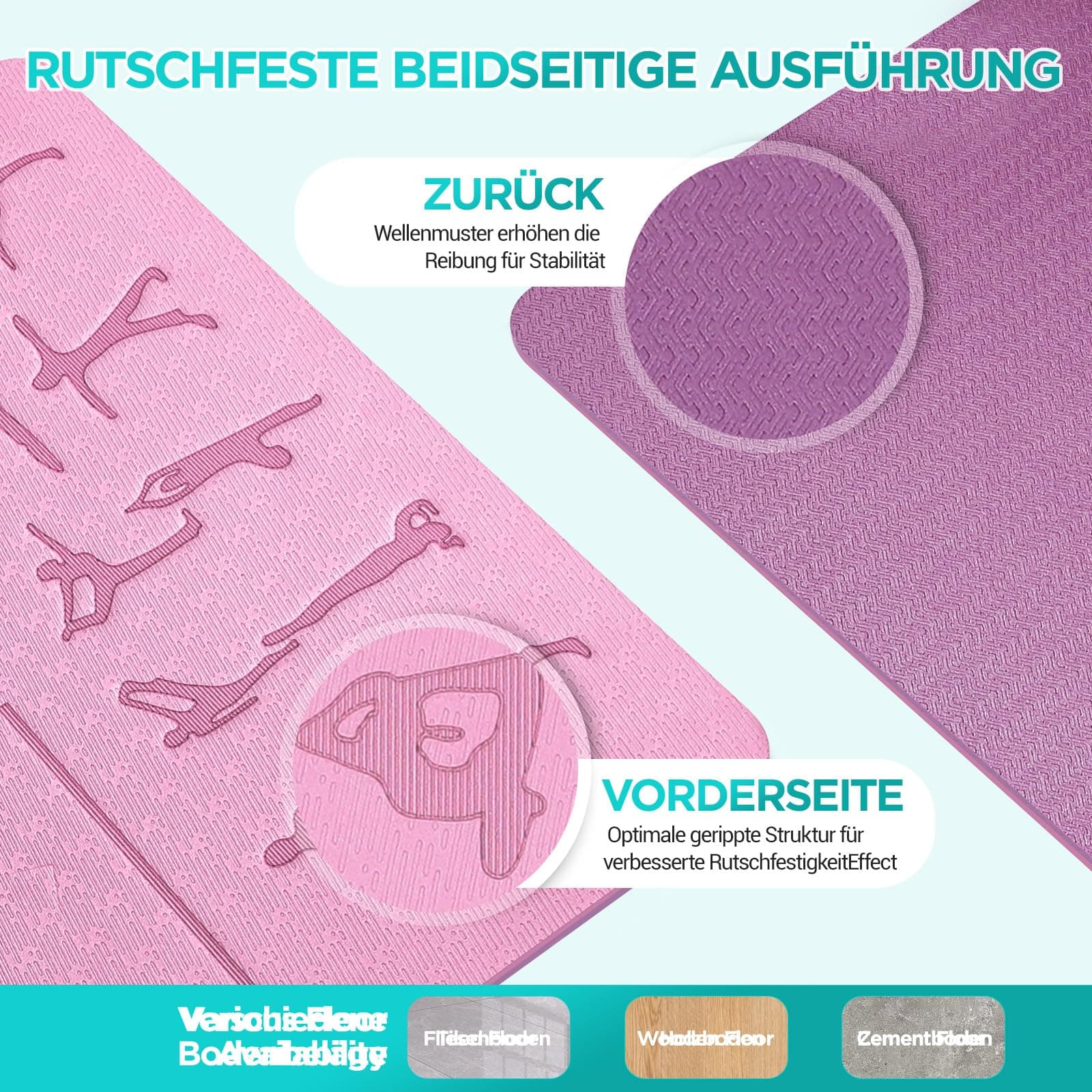 OUTDOUSE Yoga Matte – Bild 3