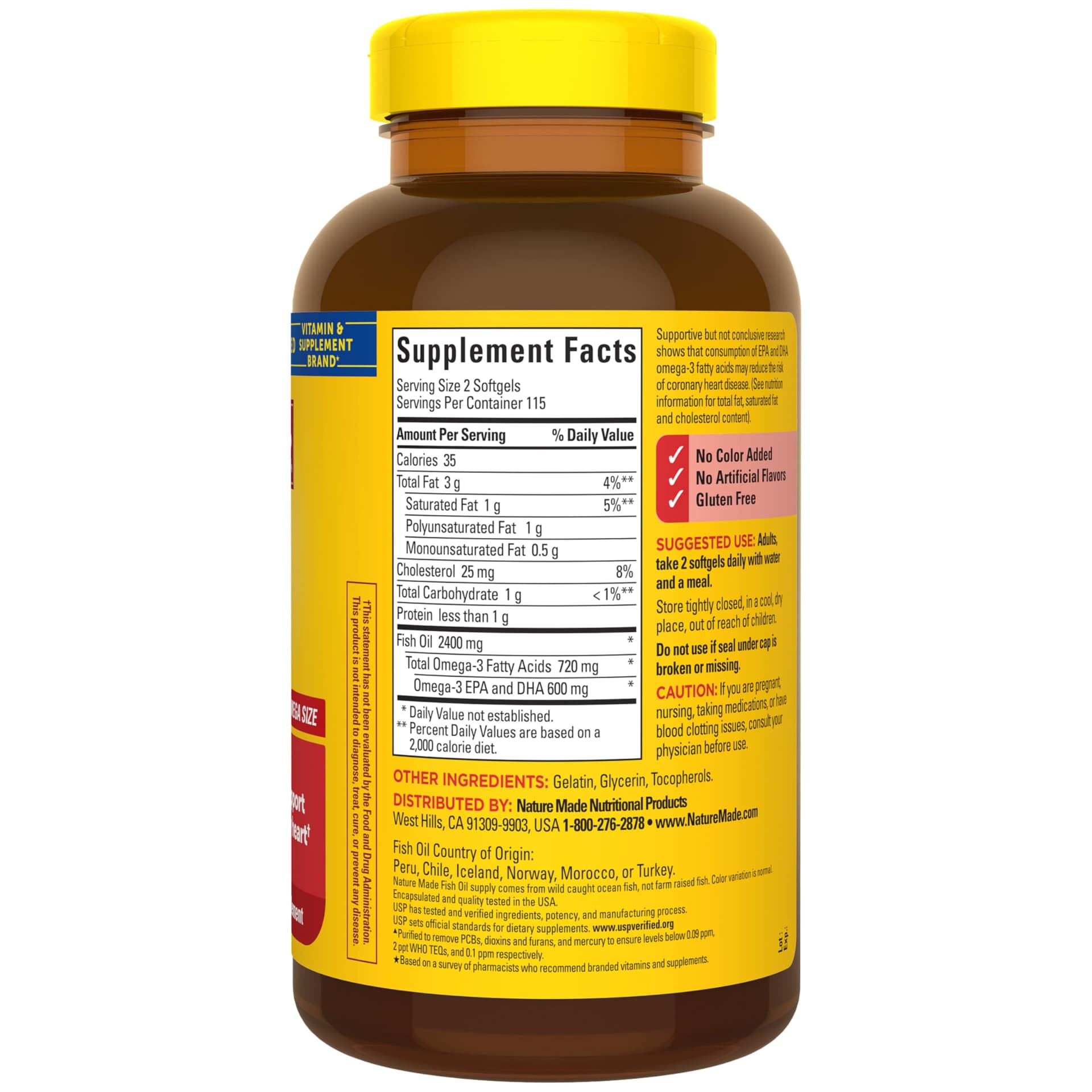 Nature Made Fish Oil Omega 3 Supplements – Bild 7