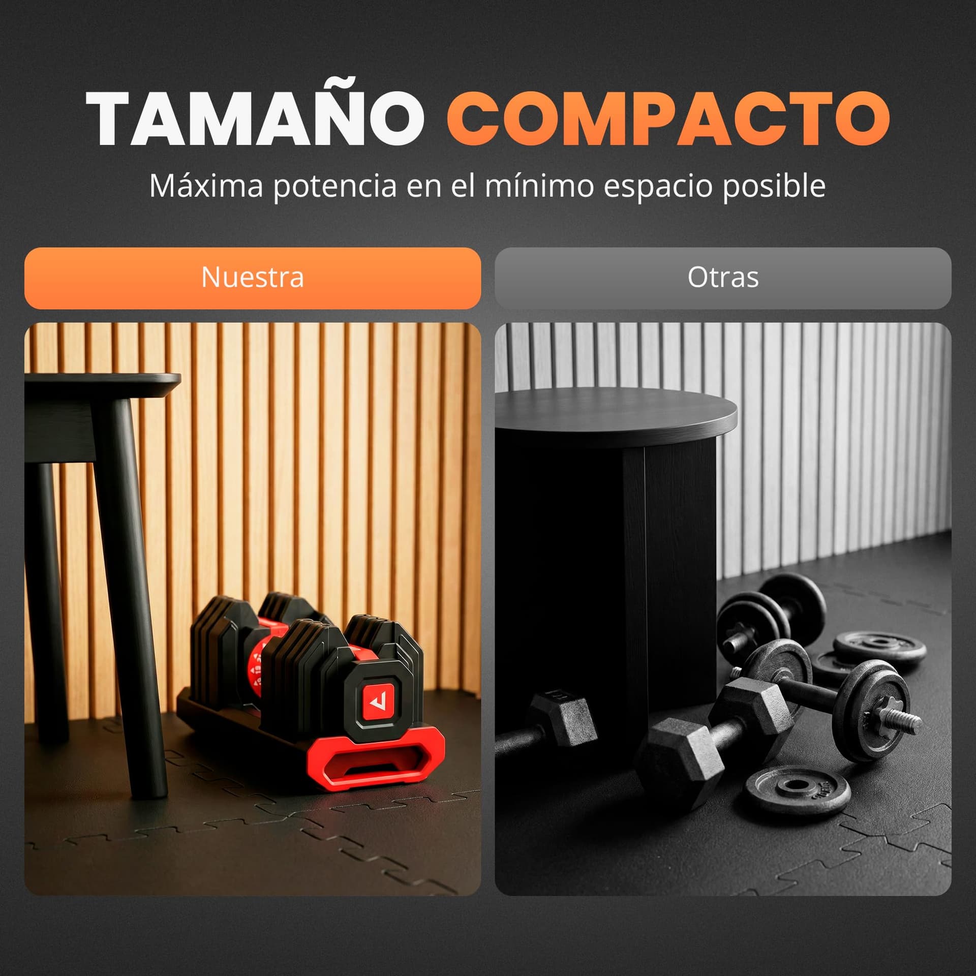 JUPPLIES Mancuerna Ajustable Hasta 24 kg – Bild 6