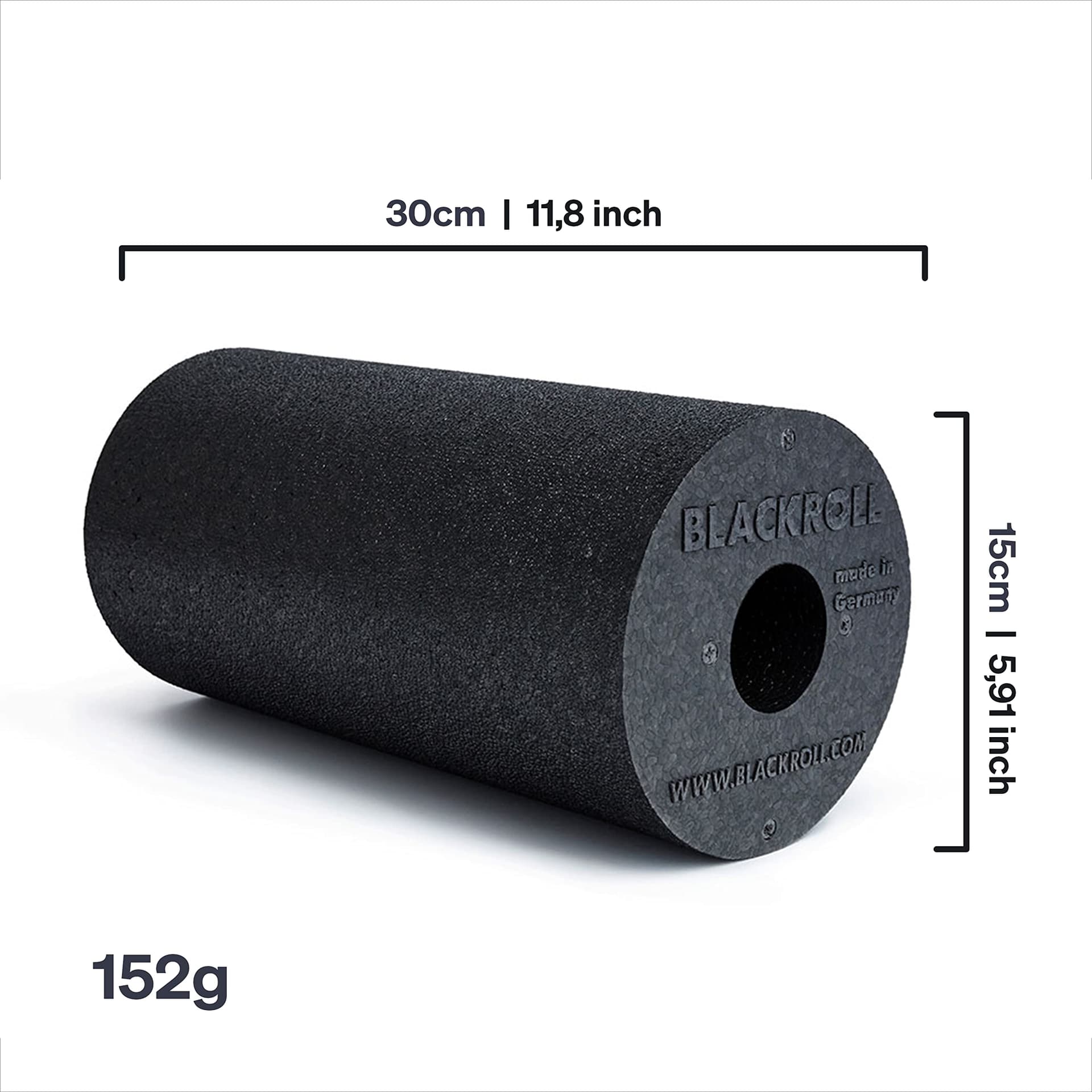 BLACKROLL® STANDARD Faszienrolle (30 x 15 cm) – Bild 4