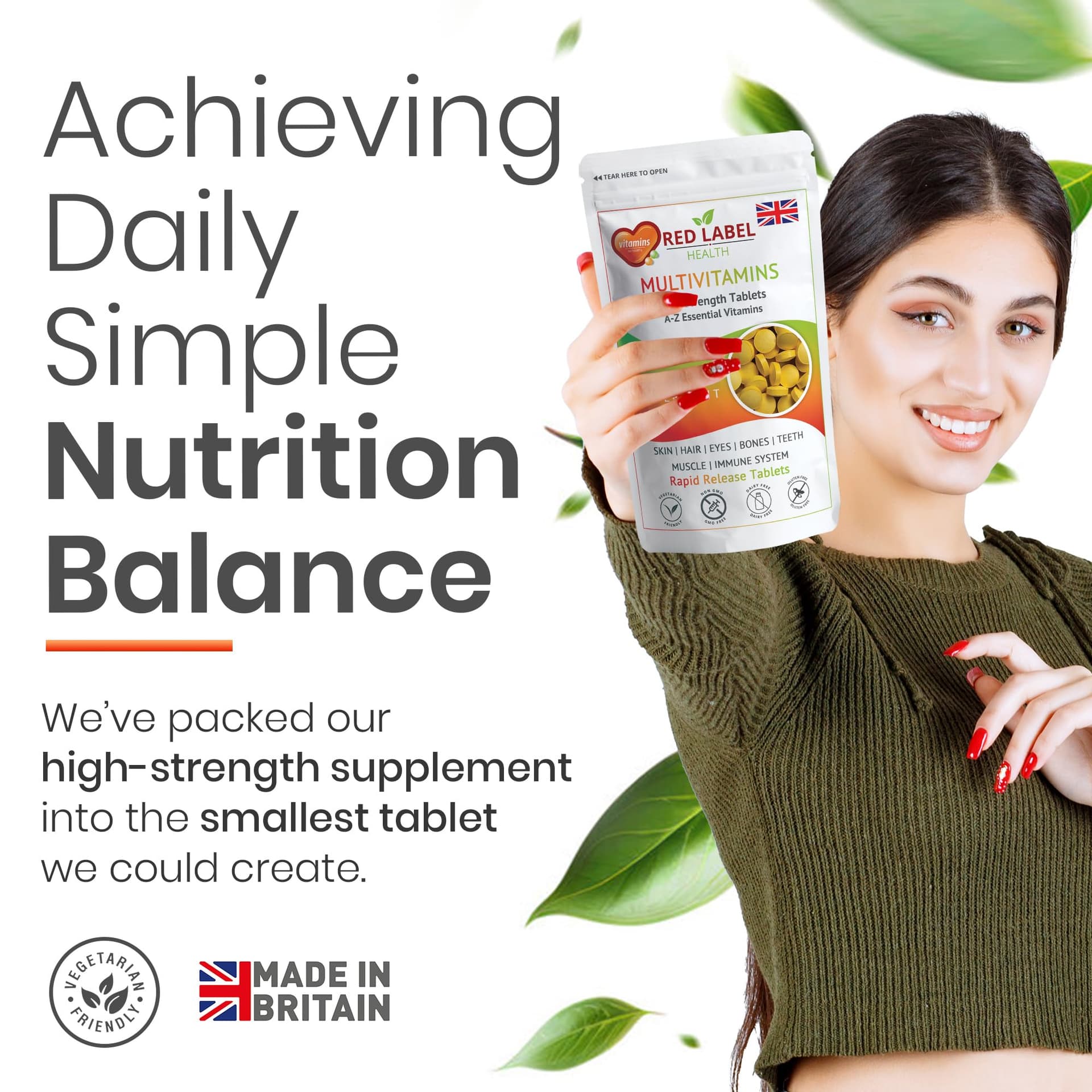 Red Label Health Multivitamin 360 Tablets (1 Year Supply) – Bild 5