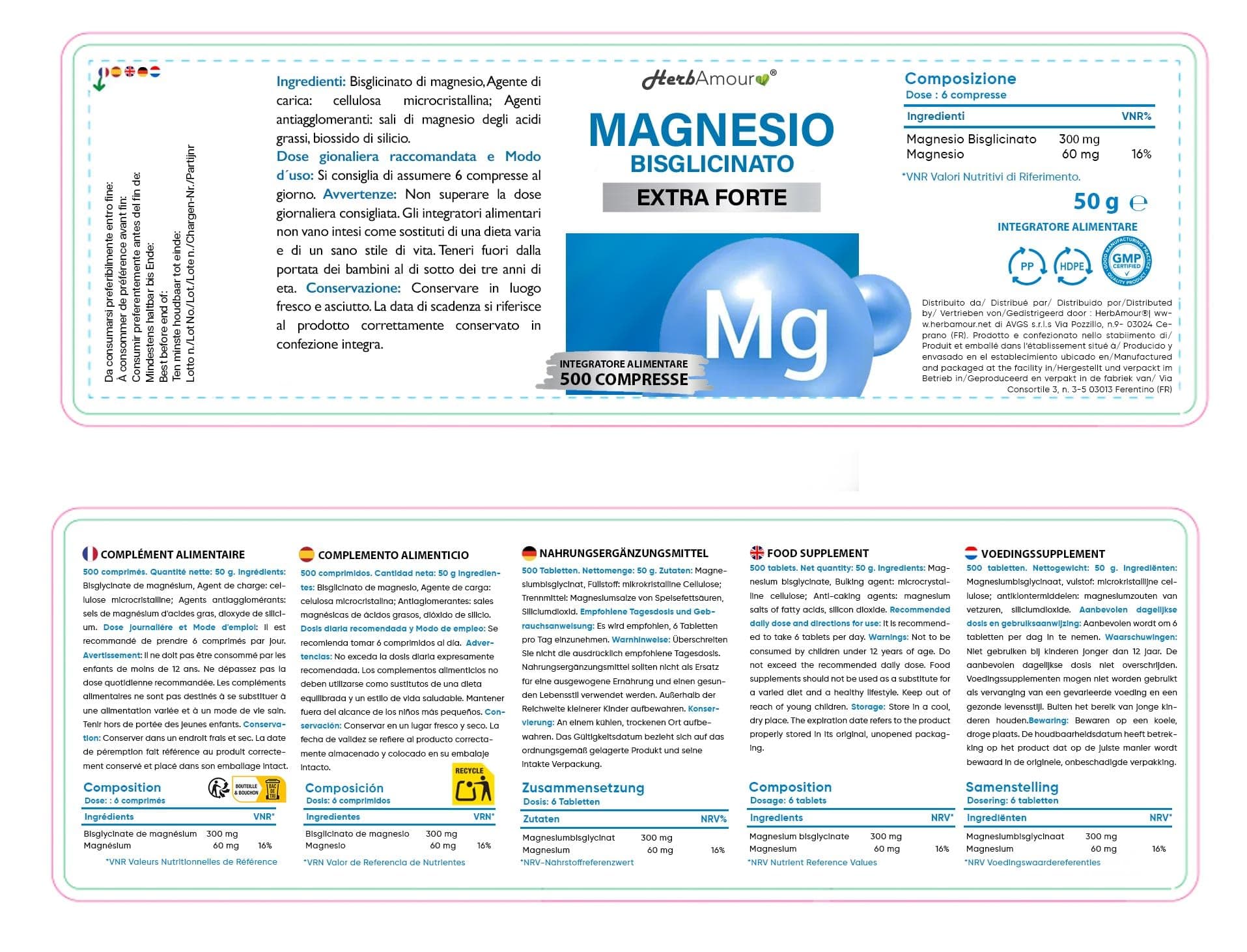 HerbAmour MAGNESIO BISGLICINATO – Bild 8