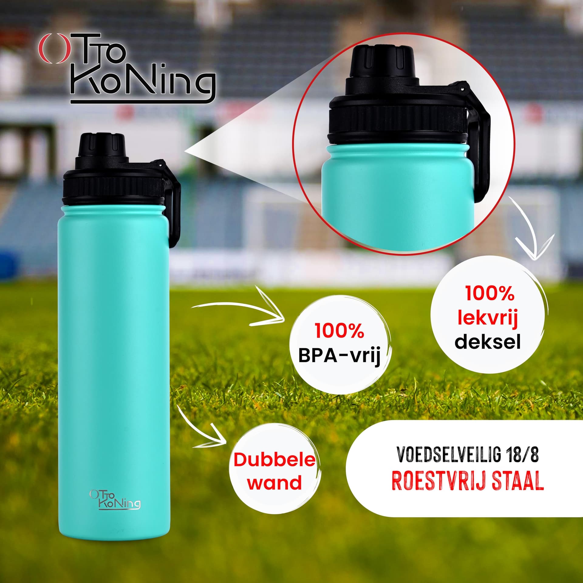Otto Koning Thermosfles RVS 750ml – Bild 6