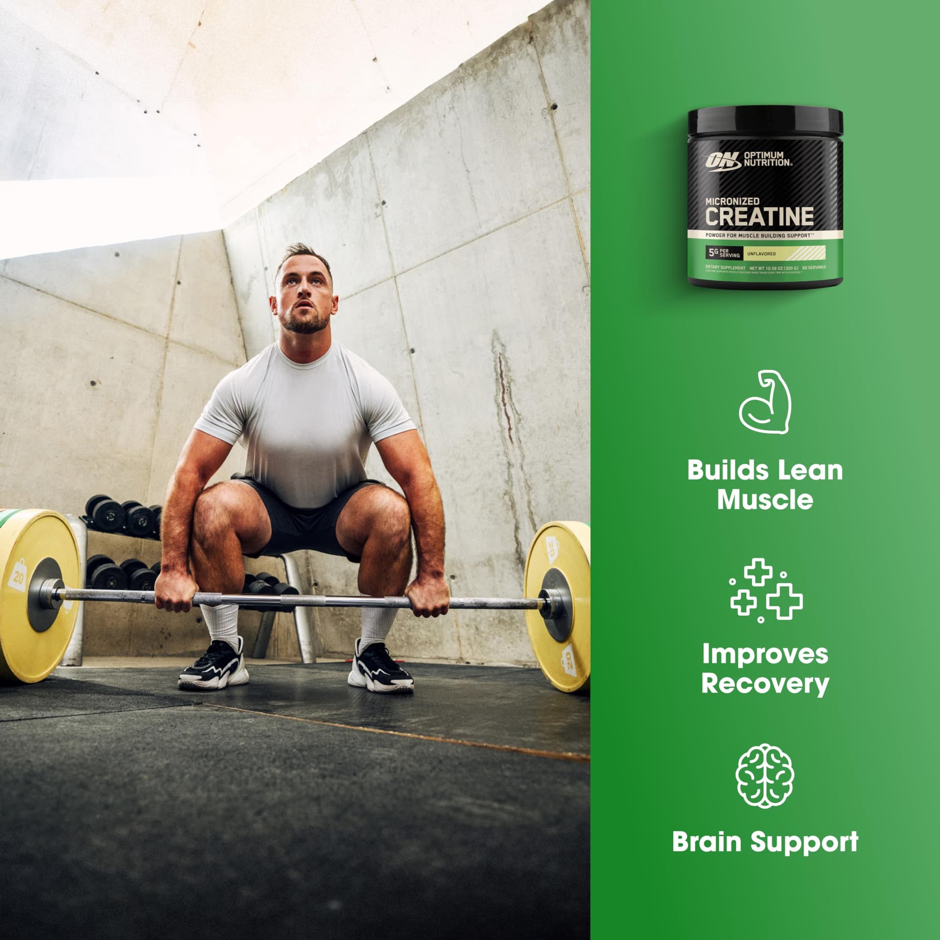 Optimum Nutrition Micronized Creatine Monohydrate Powder – Bild 3