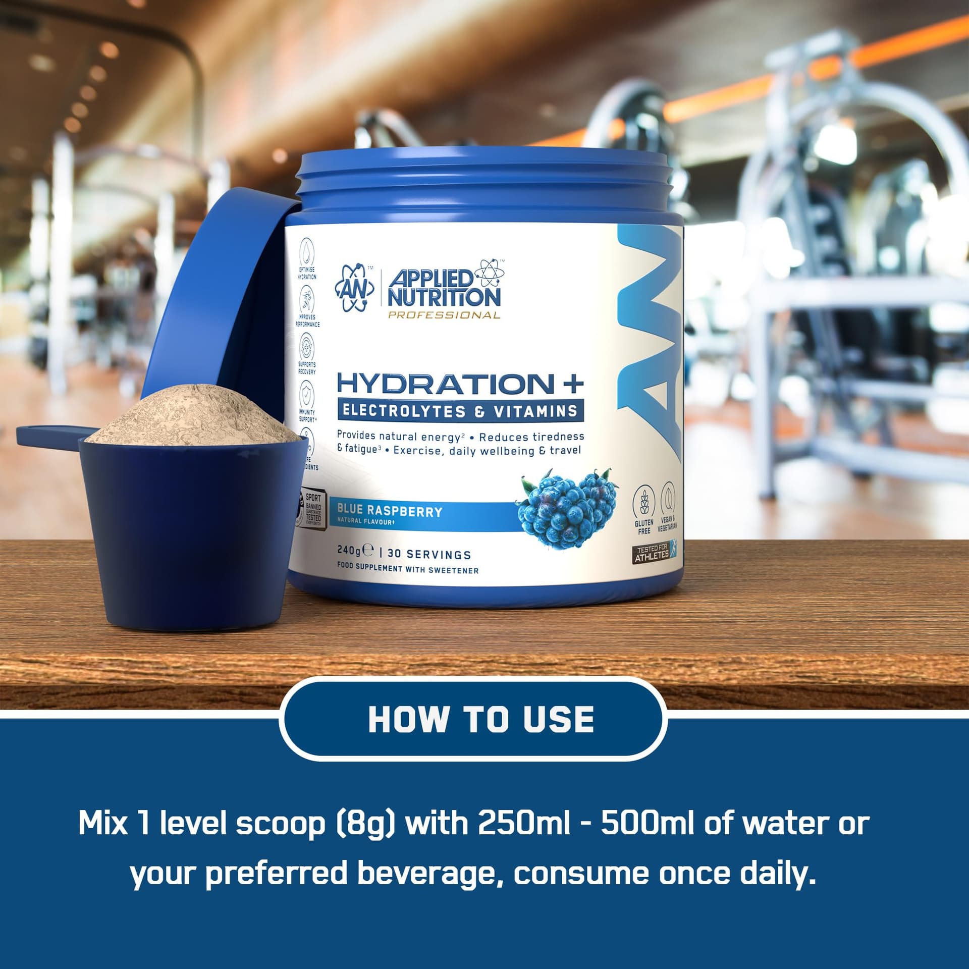 Applied Nutrition Hydration+ Electrolytes and Vitamin – Bild 5