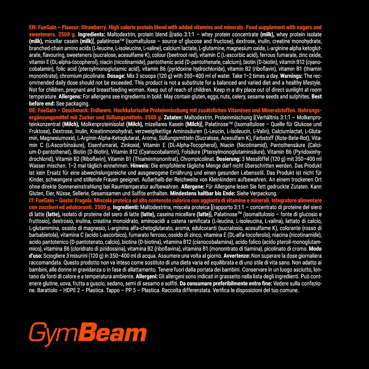 GymBeam FueGain – Bild 6