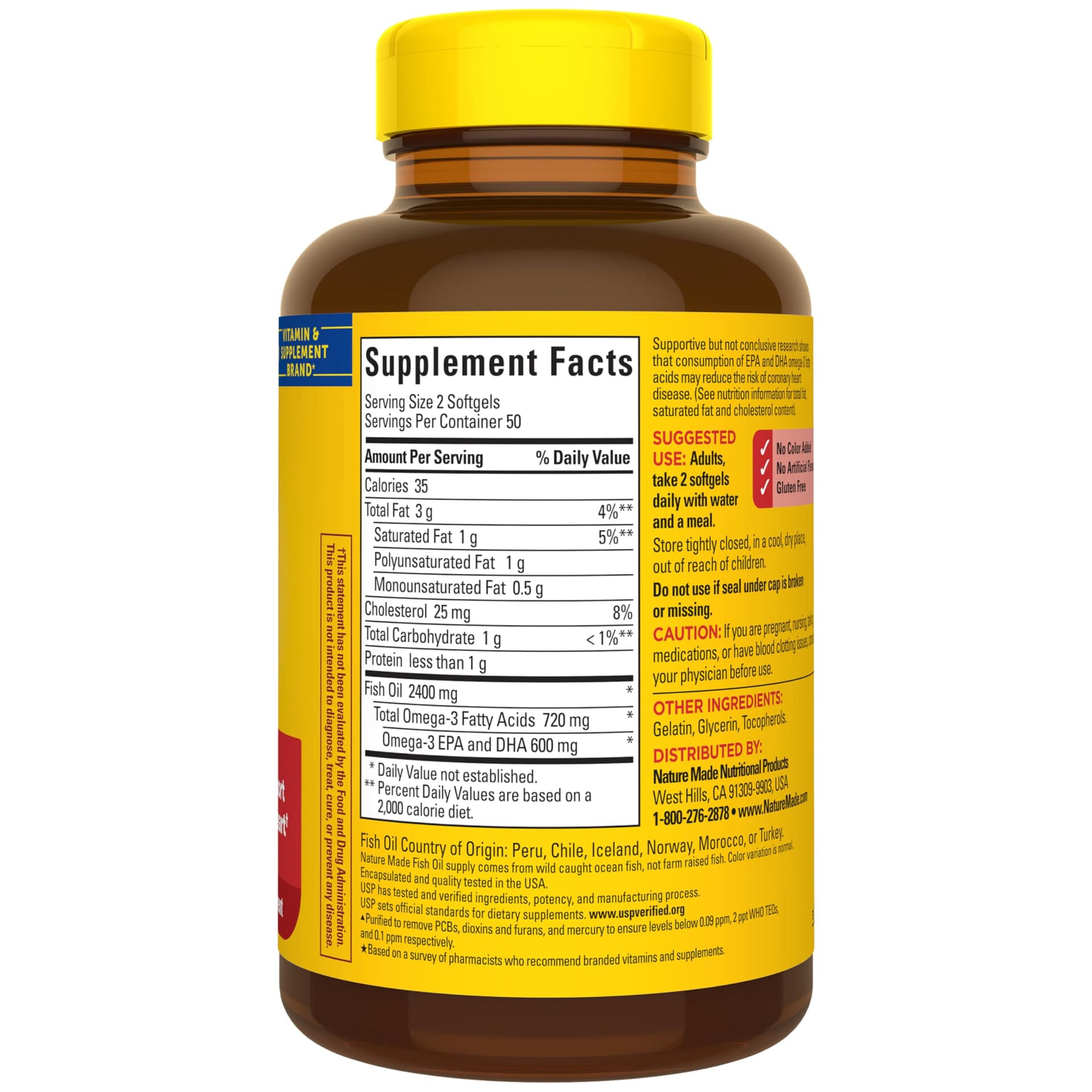 Nature Made Fish Oil Omega 3 Supplements – Bild 7