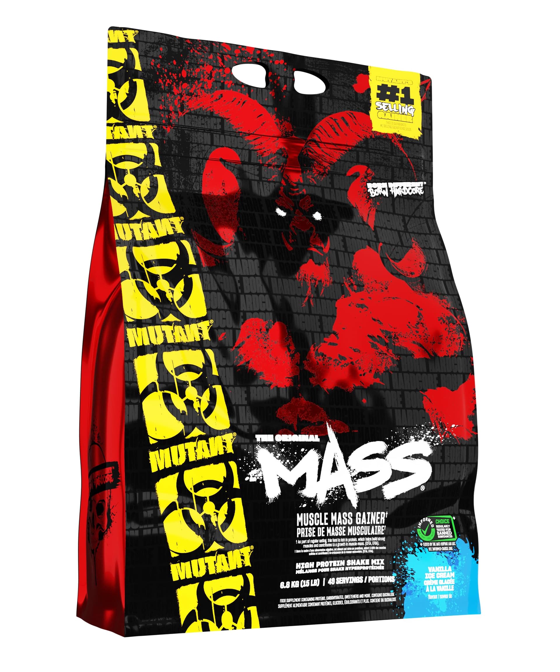 MUTANT Mass | Muskelaufbau | 1100 Kalorien, 56 g