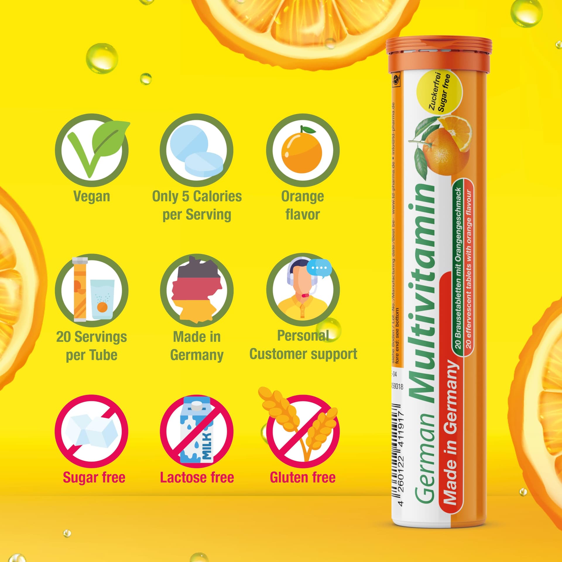 T&D German Multvitamin 10 Vitamins – Bild 5