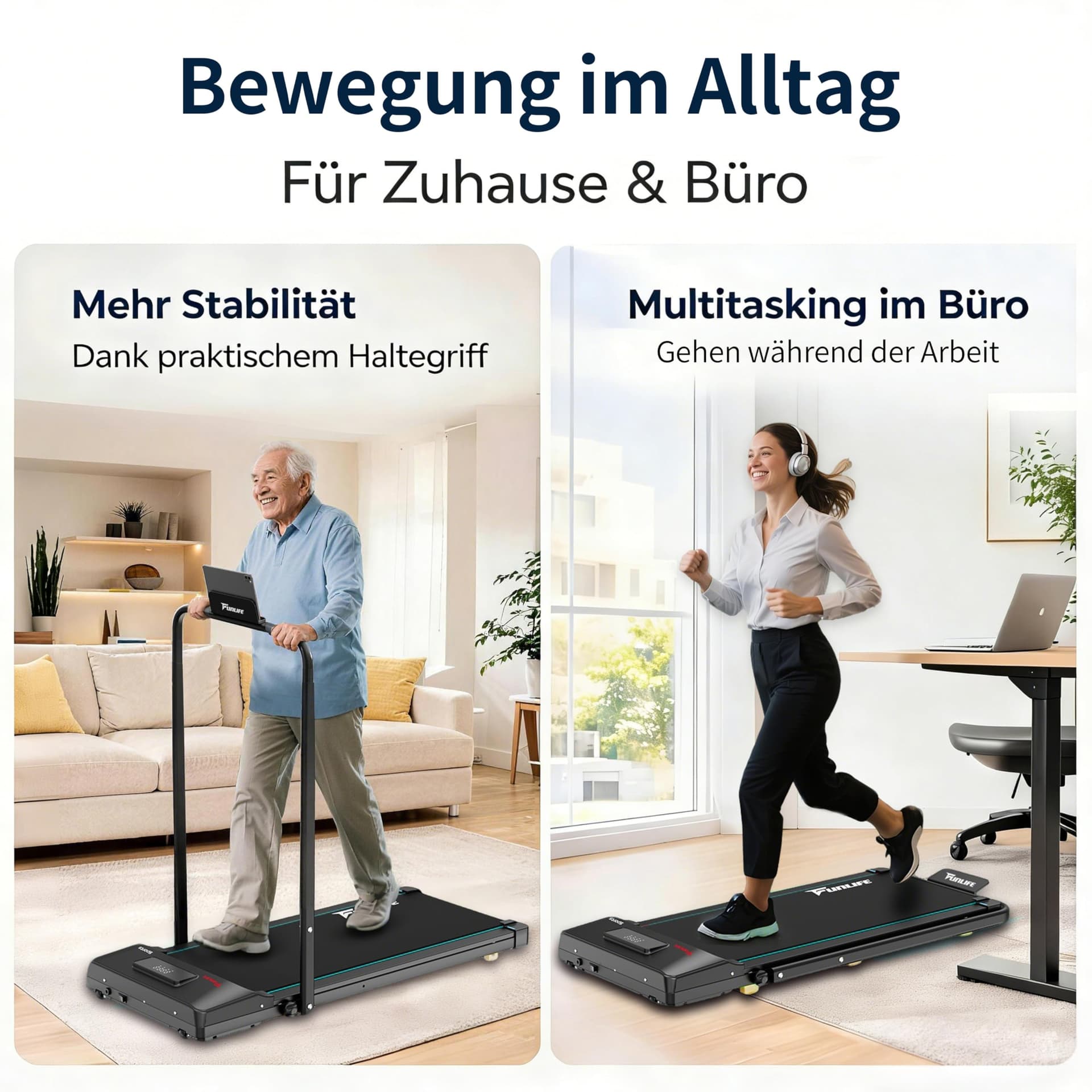 FunLife F1 Laufband für Zuhause klappbar – Bild 5