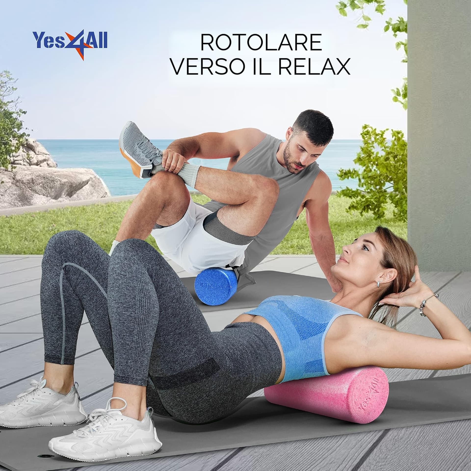 Yes4All Foam Roller – Bild 8