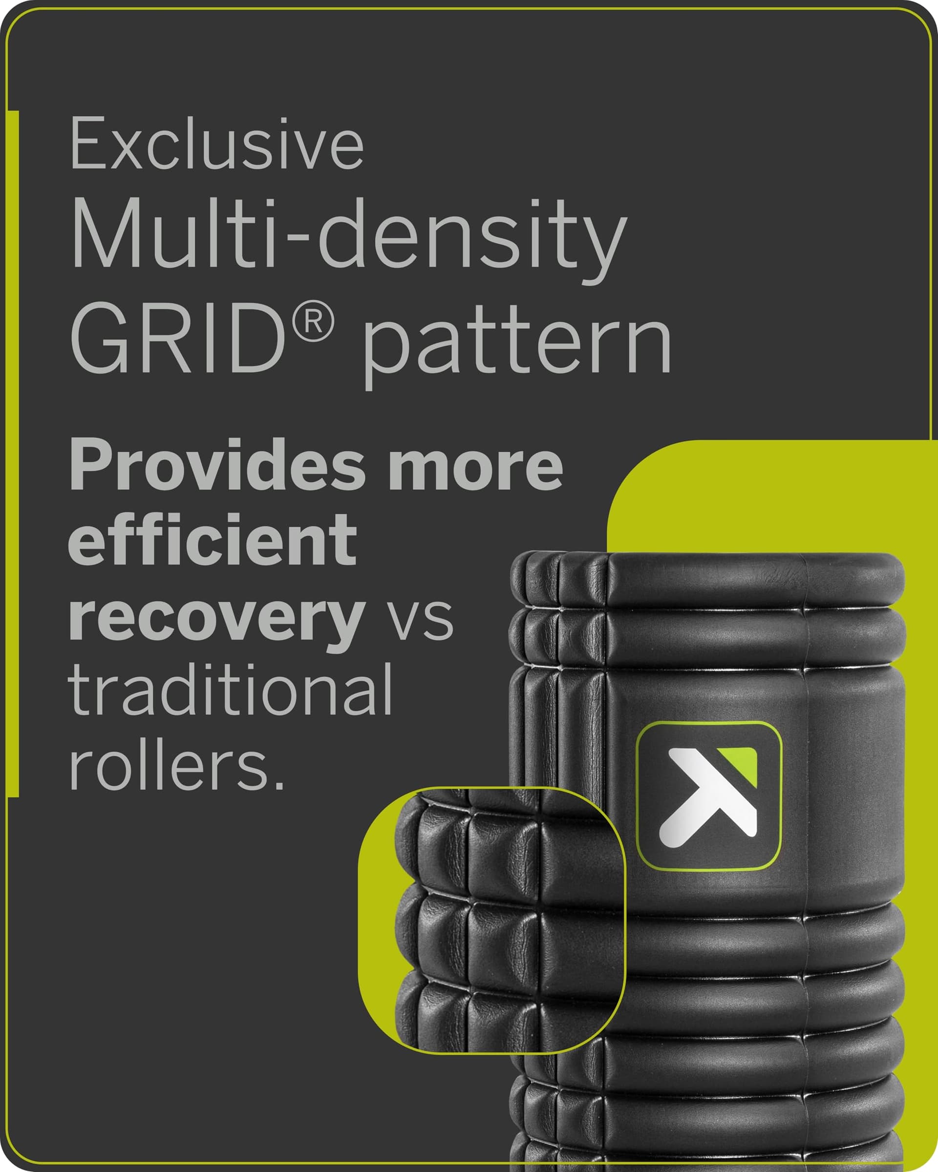 TRIGGERPOINT Grid 1.0 Hollow Core Foam Roller – Bild 3