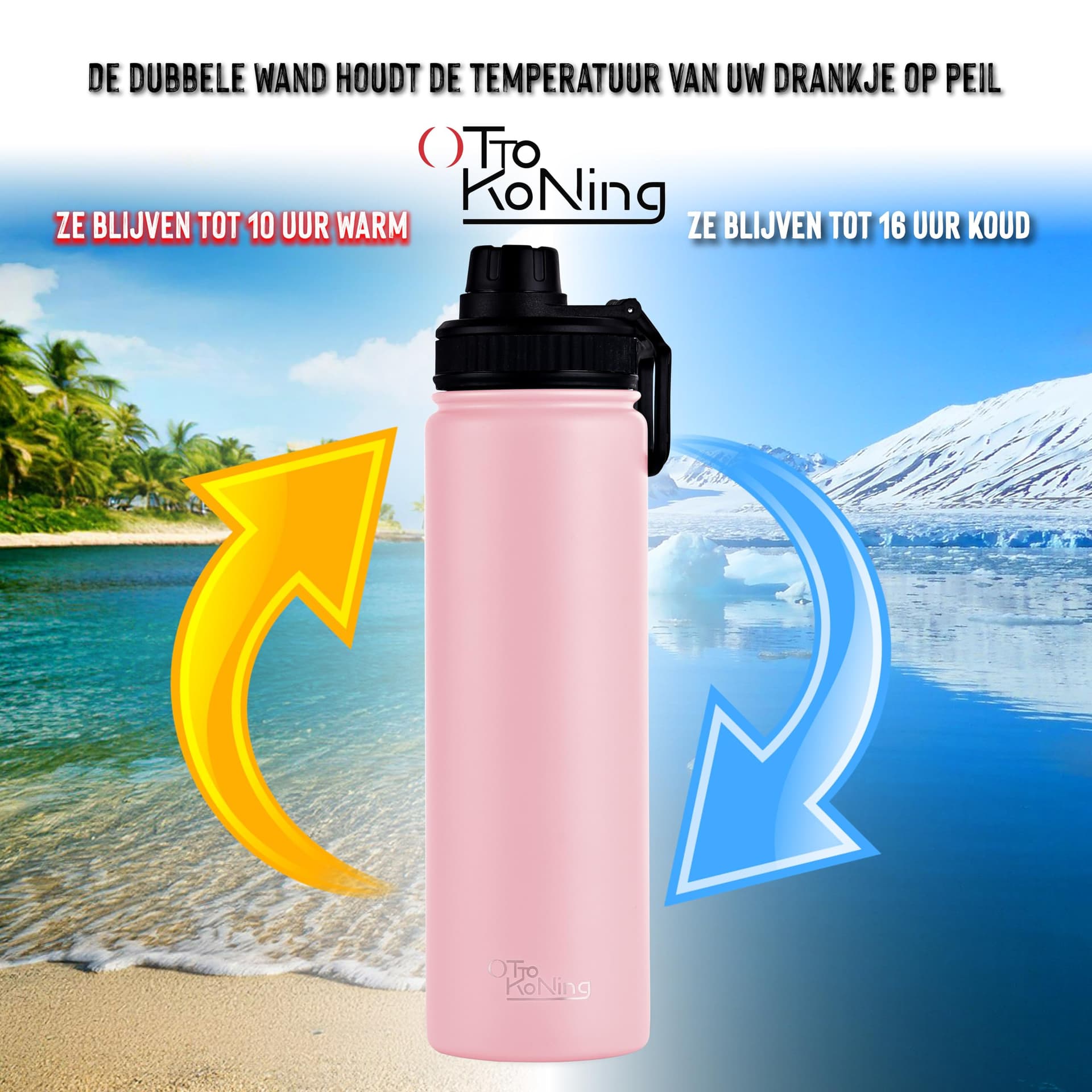 Otto Koning Thermosfles RVS 750ml – Bild 7