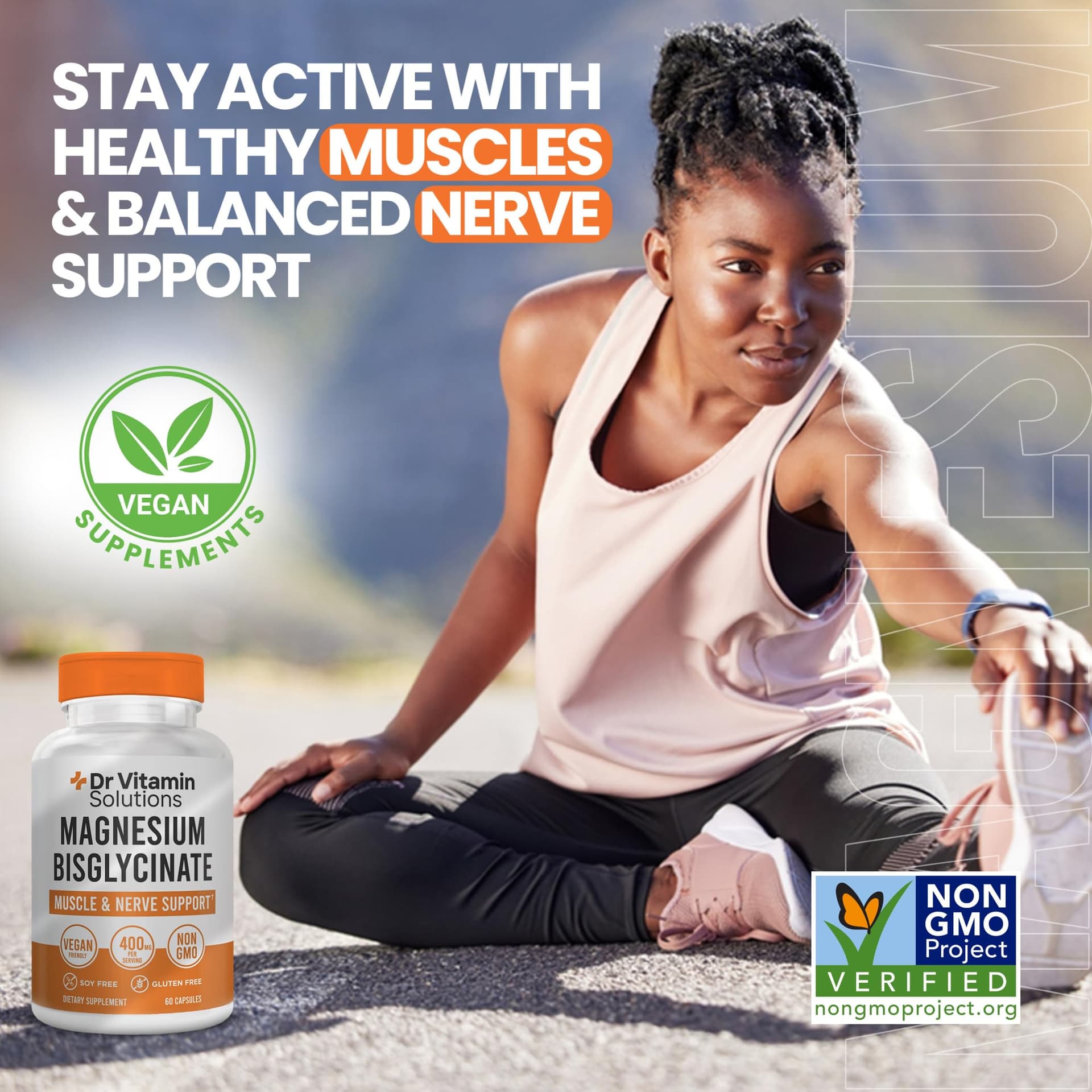 DR VITAMIN SOLUTIONS Magnesium Glycinate 400mg – Bild 5