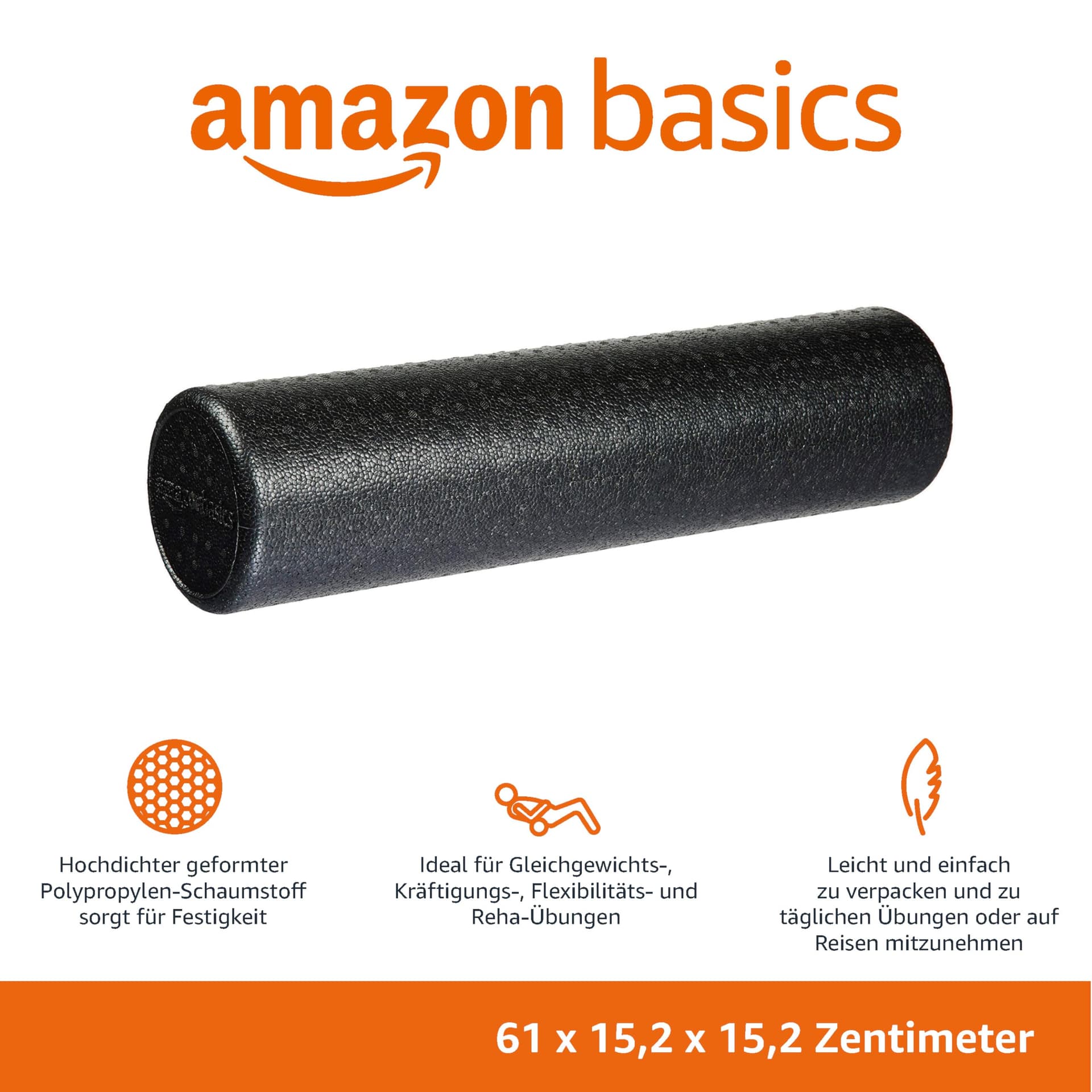 Amazon Basics Hochdichte Schaumstoffrolle – Bild 2