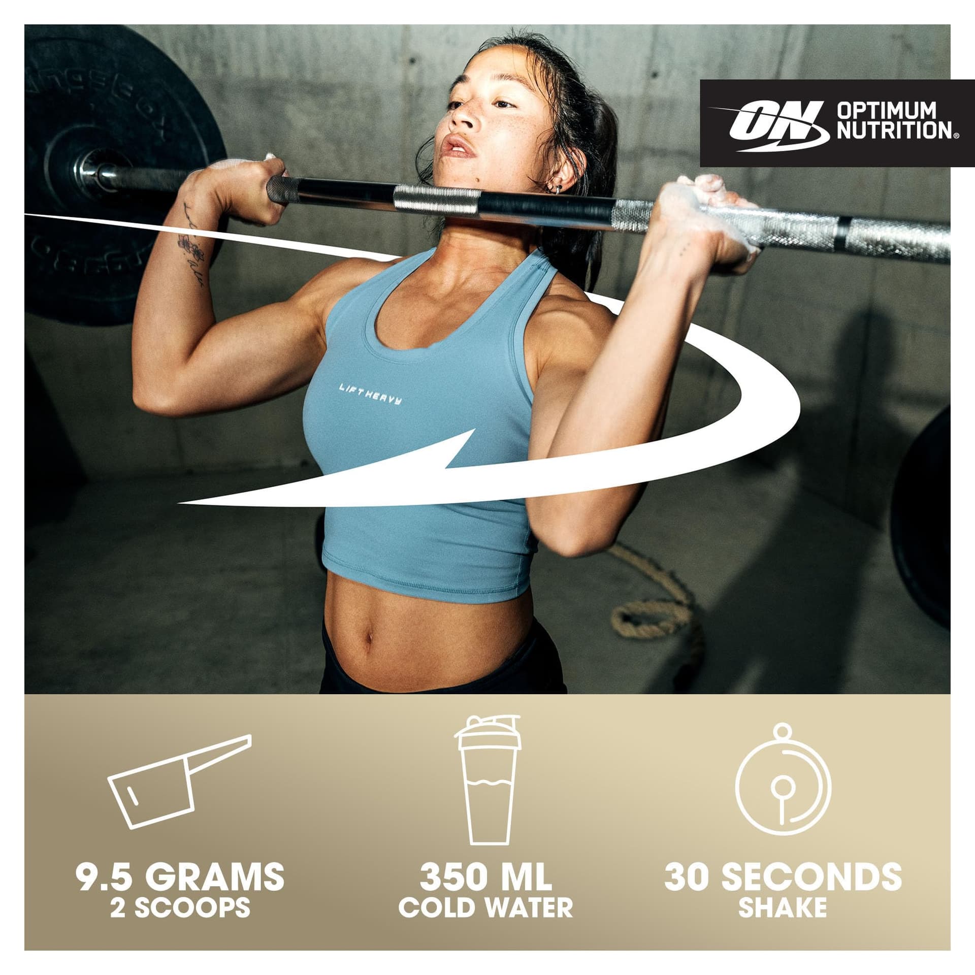 Optimum Nutrition Gold Standard BCAA Train + Sustain – Bild 4
