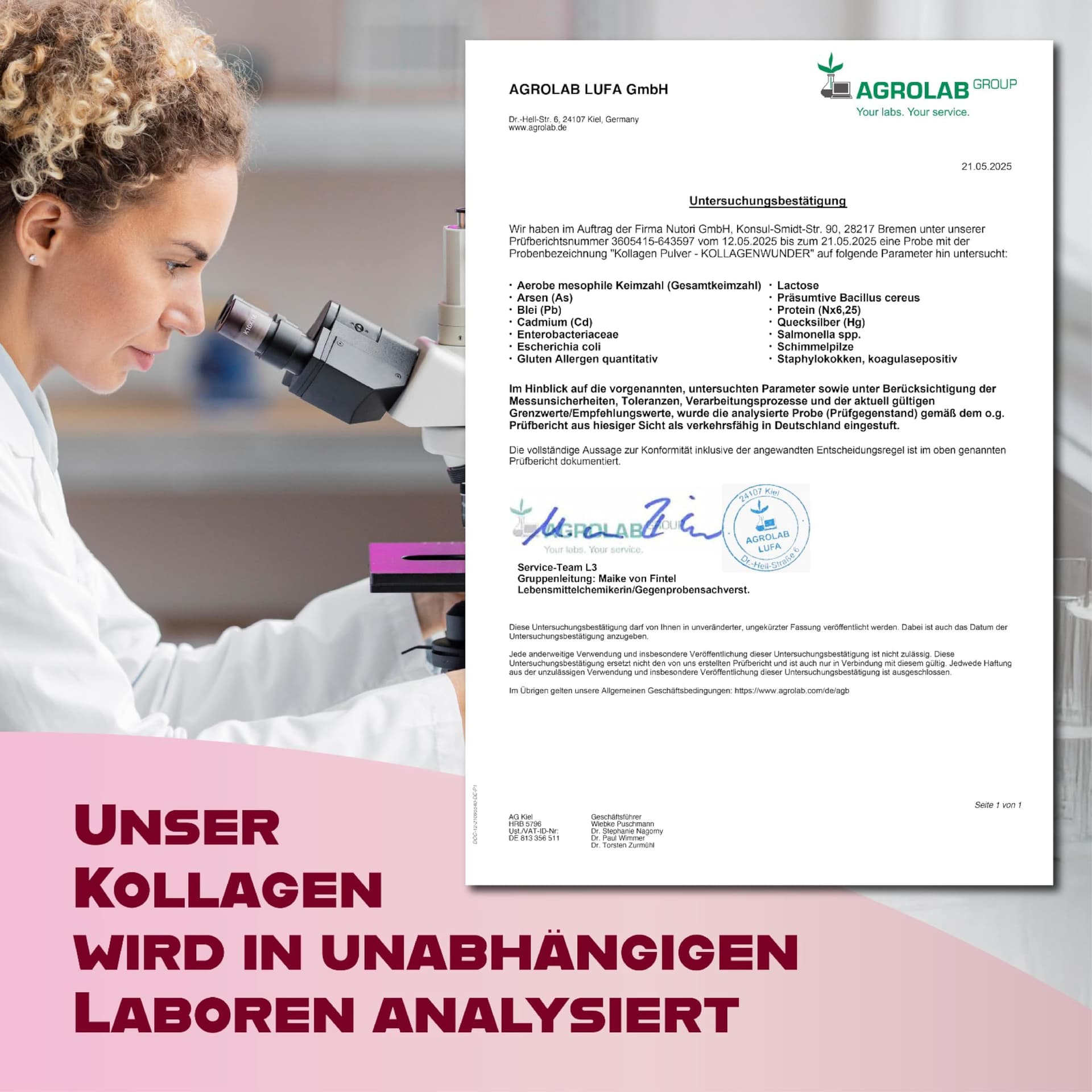 Nutori Kollagen Wunder - Kollagen Pulver 300 g – Bild 8