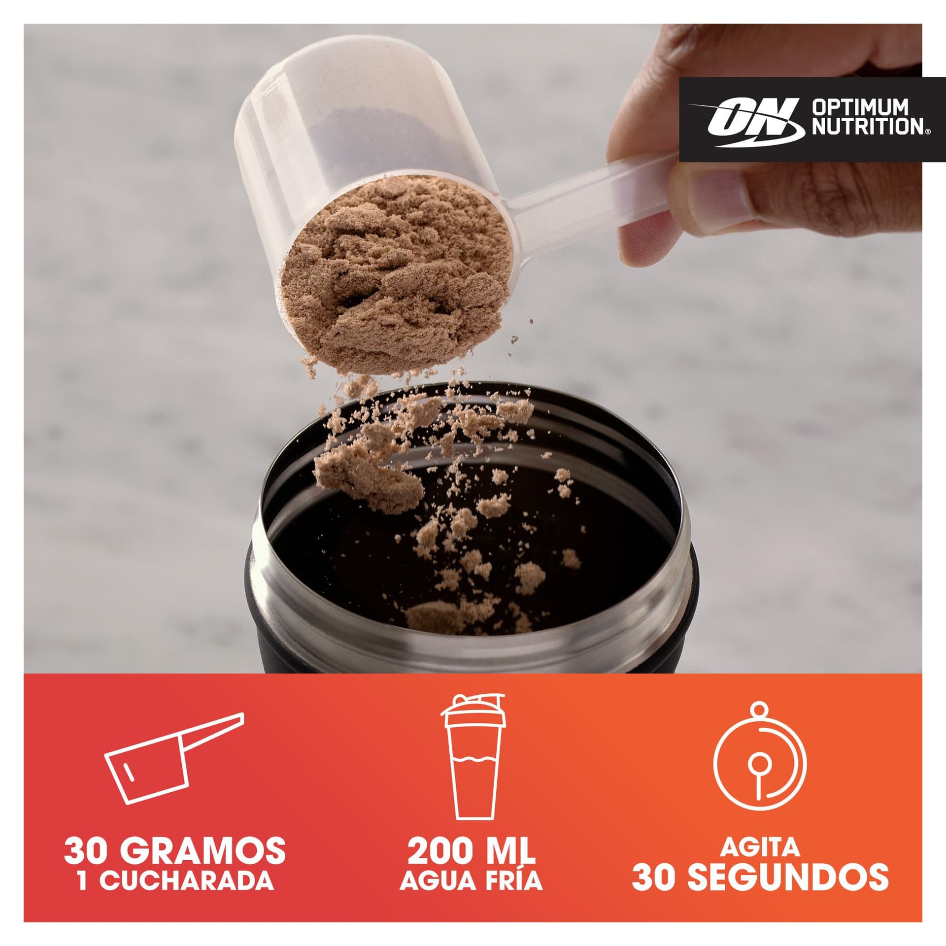 Optimum Nutrition Gold Standard 100% Whey, Proteína en Polvo, Sabor Fresa Deliciosa, 900g – Bild 4