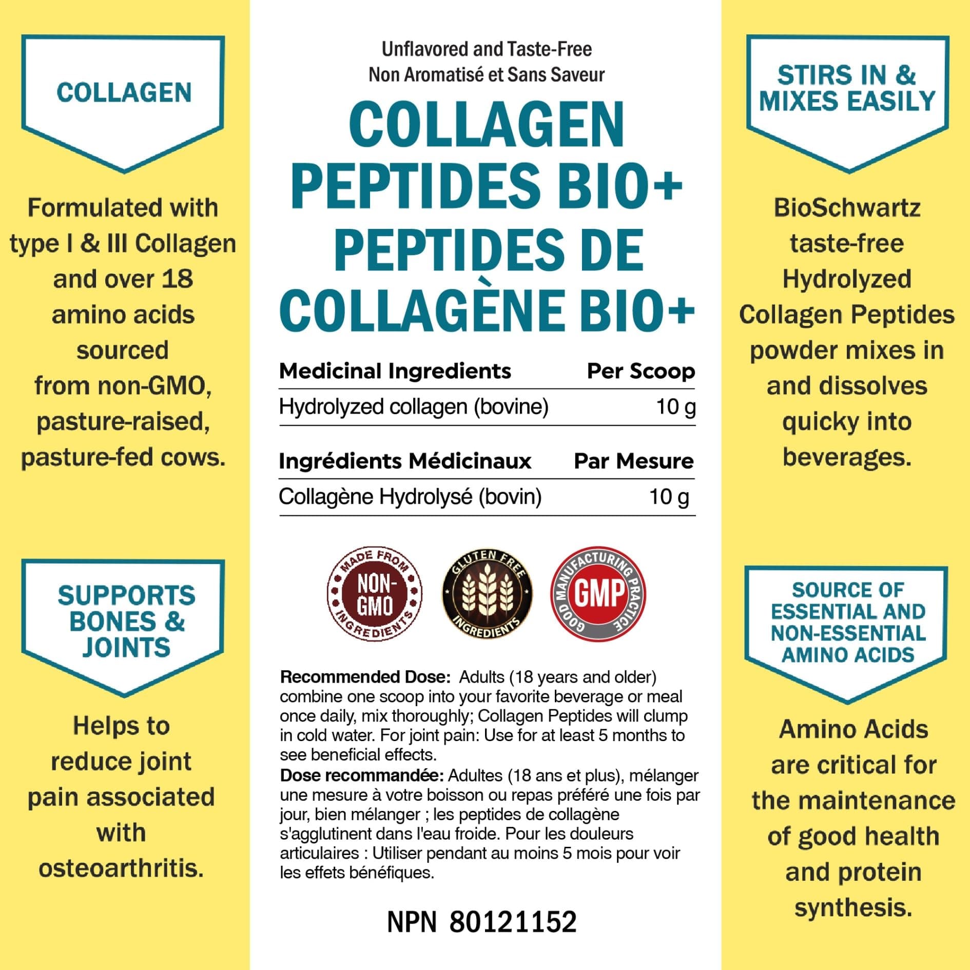 BioSchwartz Collagen Peptides Powder – Bild 5