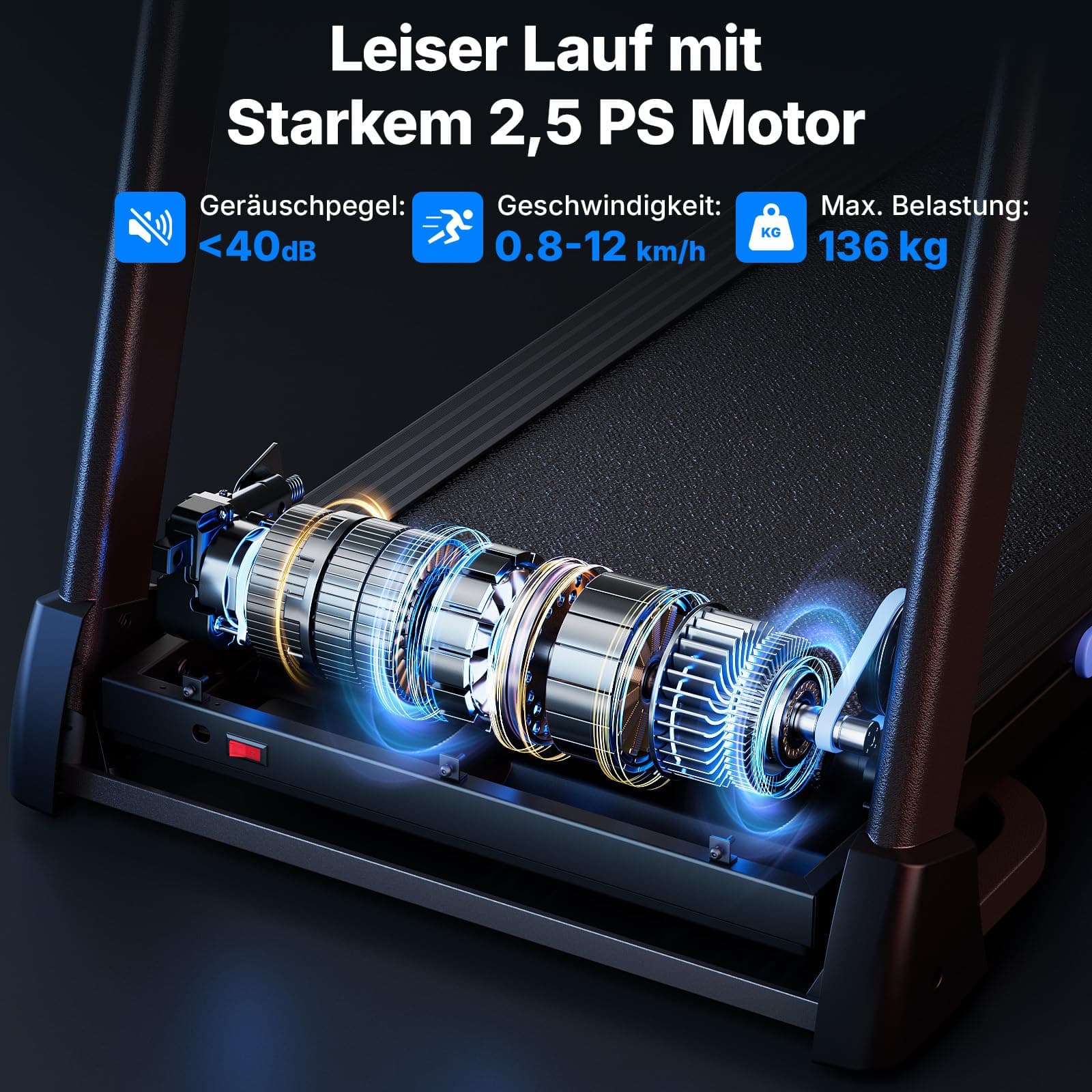 MERACH Laufband für Zuhause – Bild 6