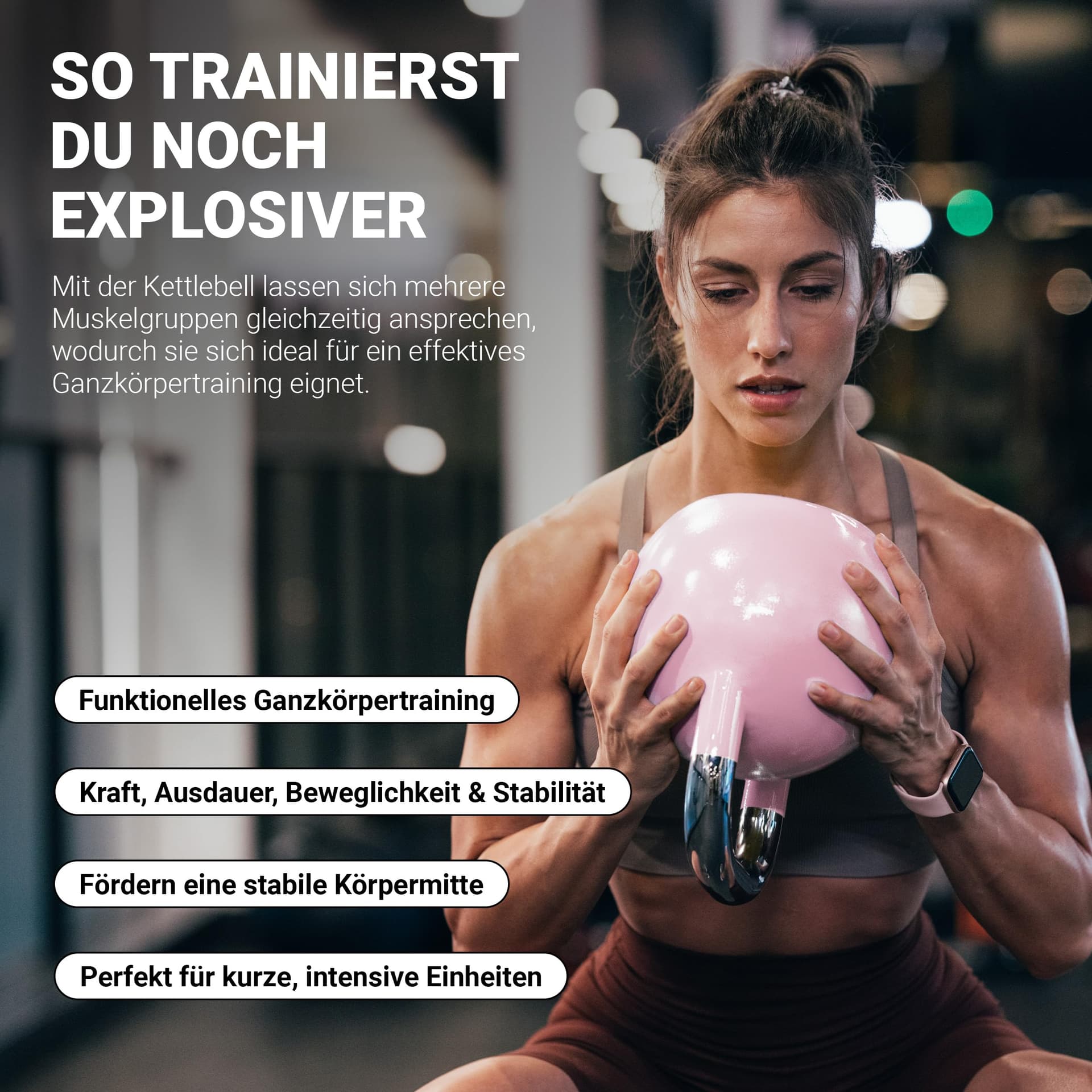MSPORTS Kettlebell Competition 8 kg – Bild 5