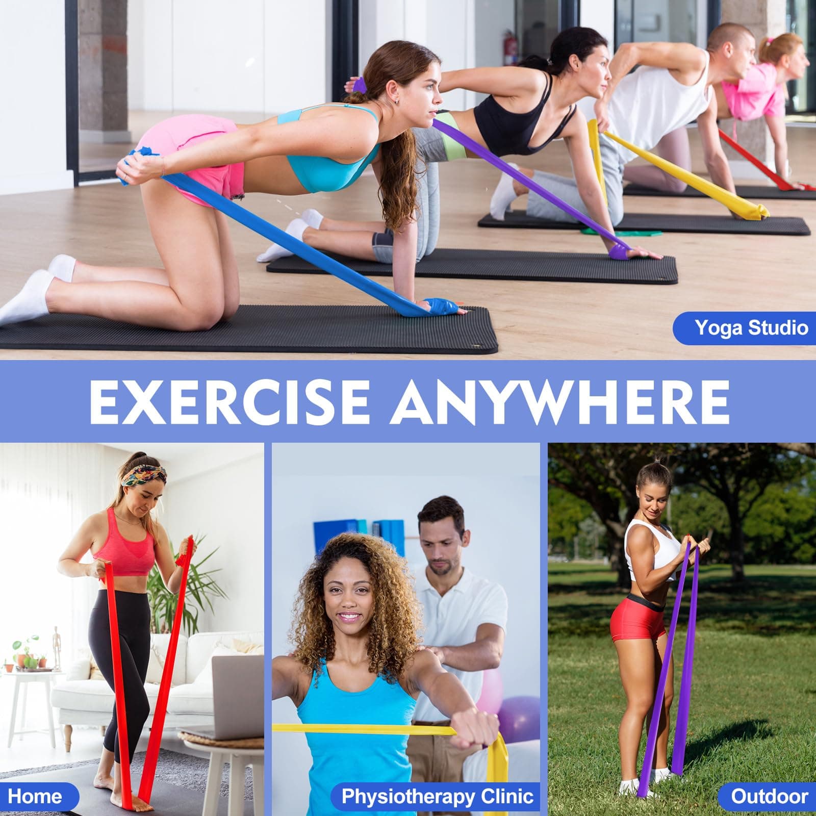 Fokky Elastici Fitness [Set di 4] – Bild 7