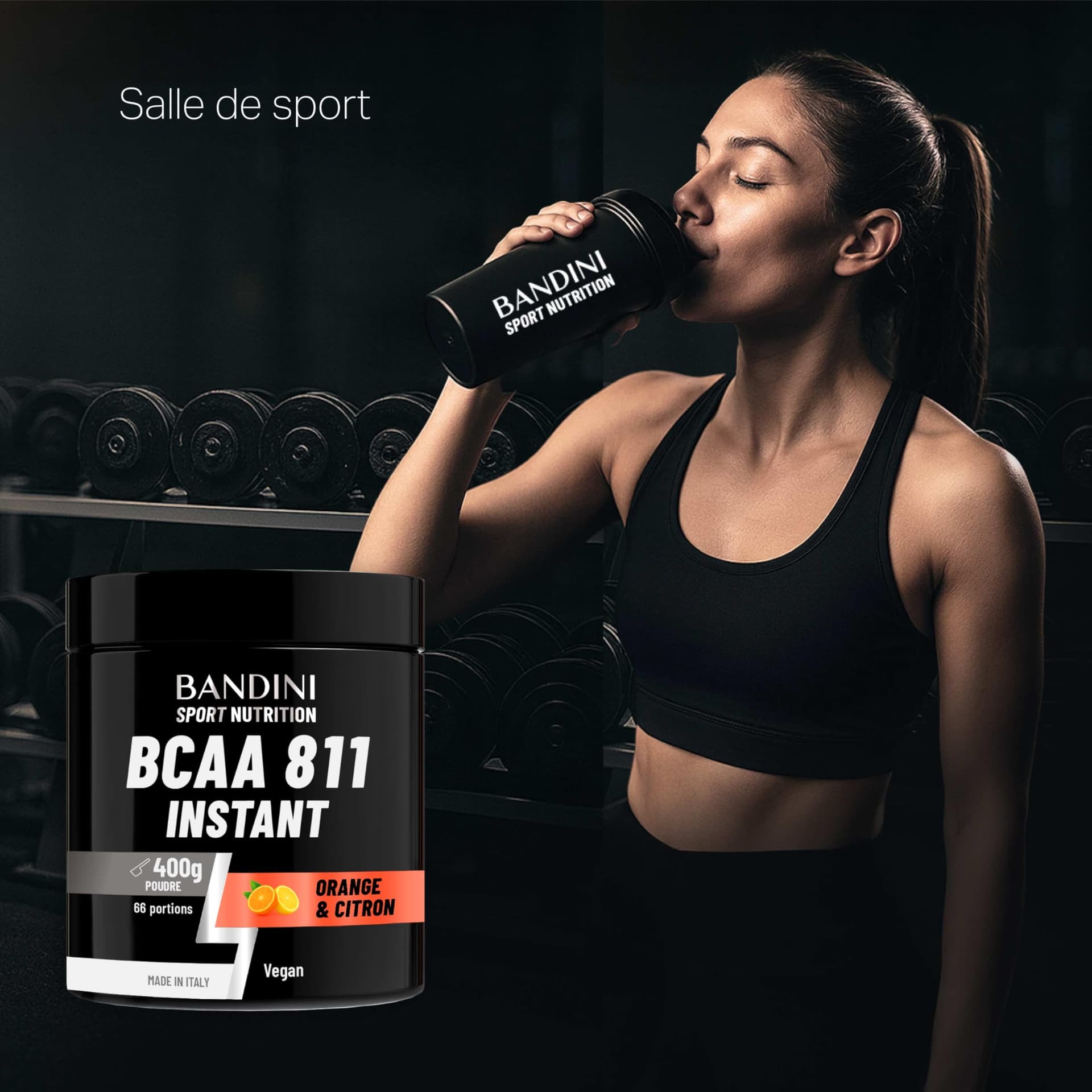 Bandini ® BCAA 8:1:1 Poudre Zero Sucre – Bild 4